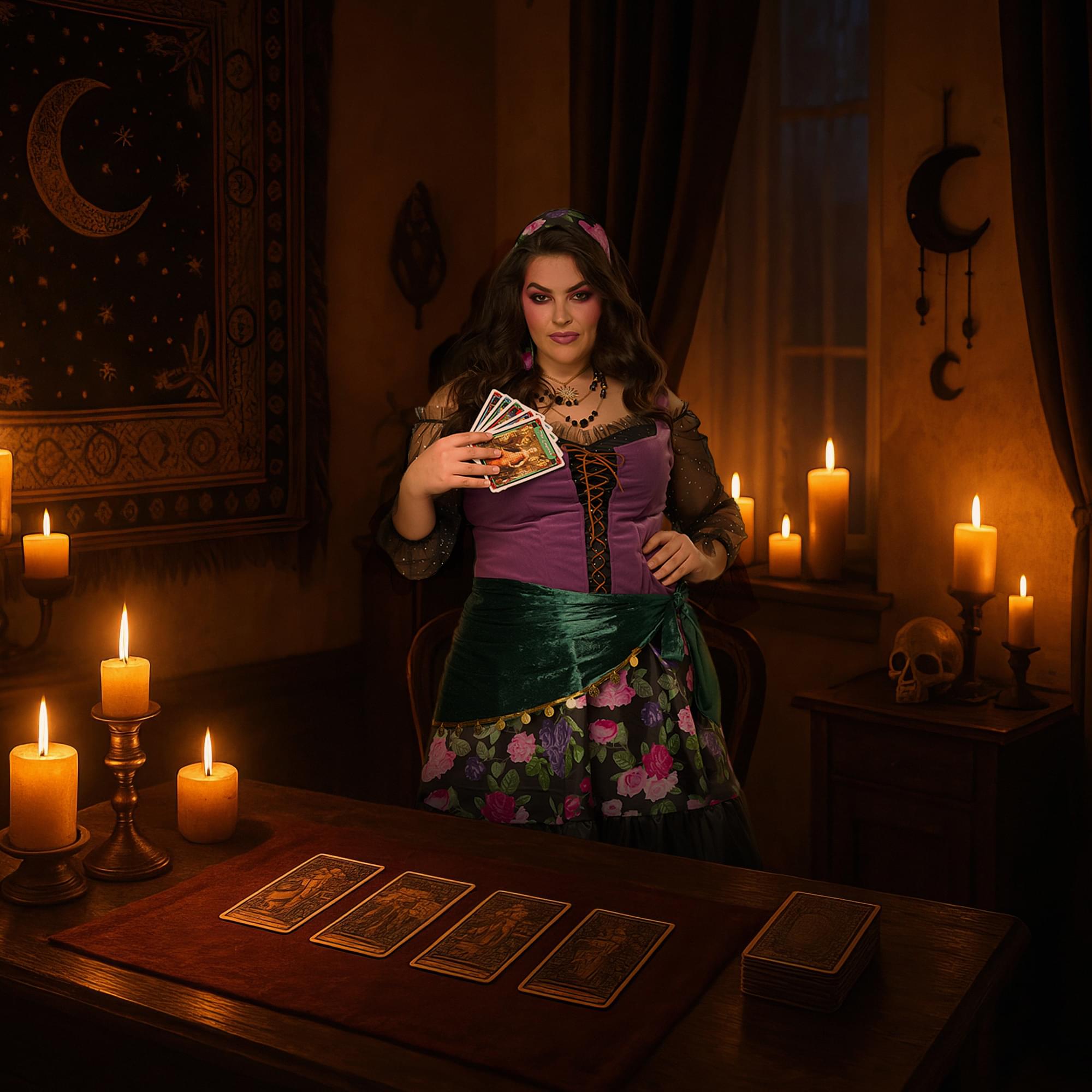 Mystical Charmer Plus Costume