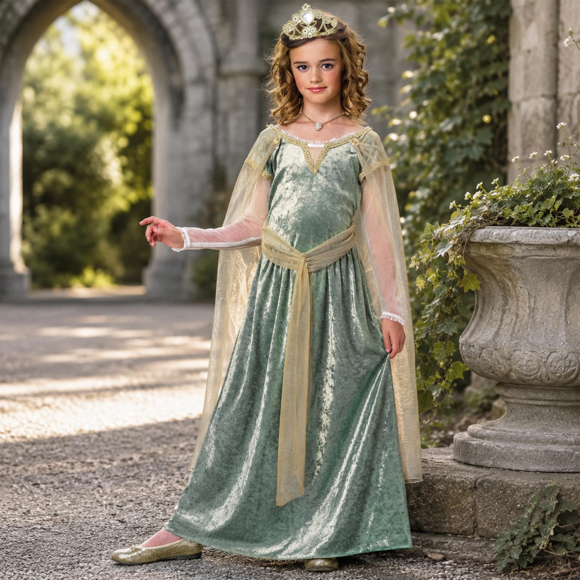 Queen Guinevere Adult Costume | Size 14-16