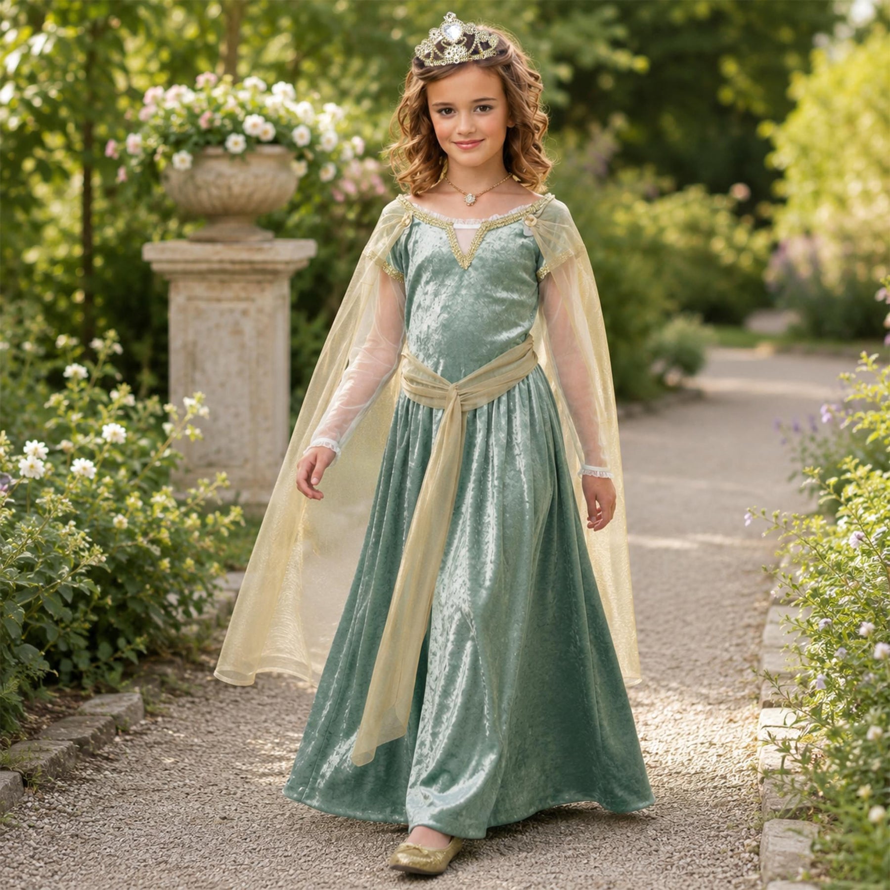 Queen Guinevere Adult Costume | Size 14-16