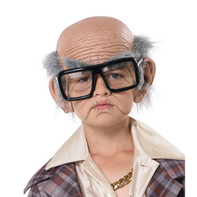 Old Cue Ball Child Costume Kit | Beige