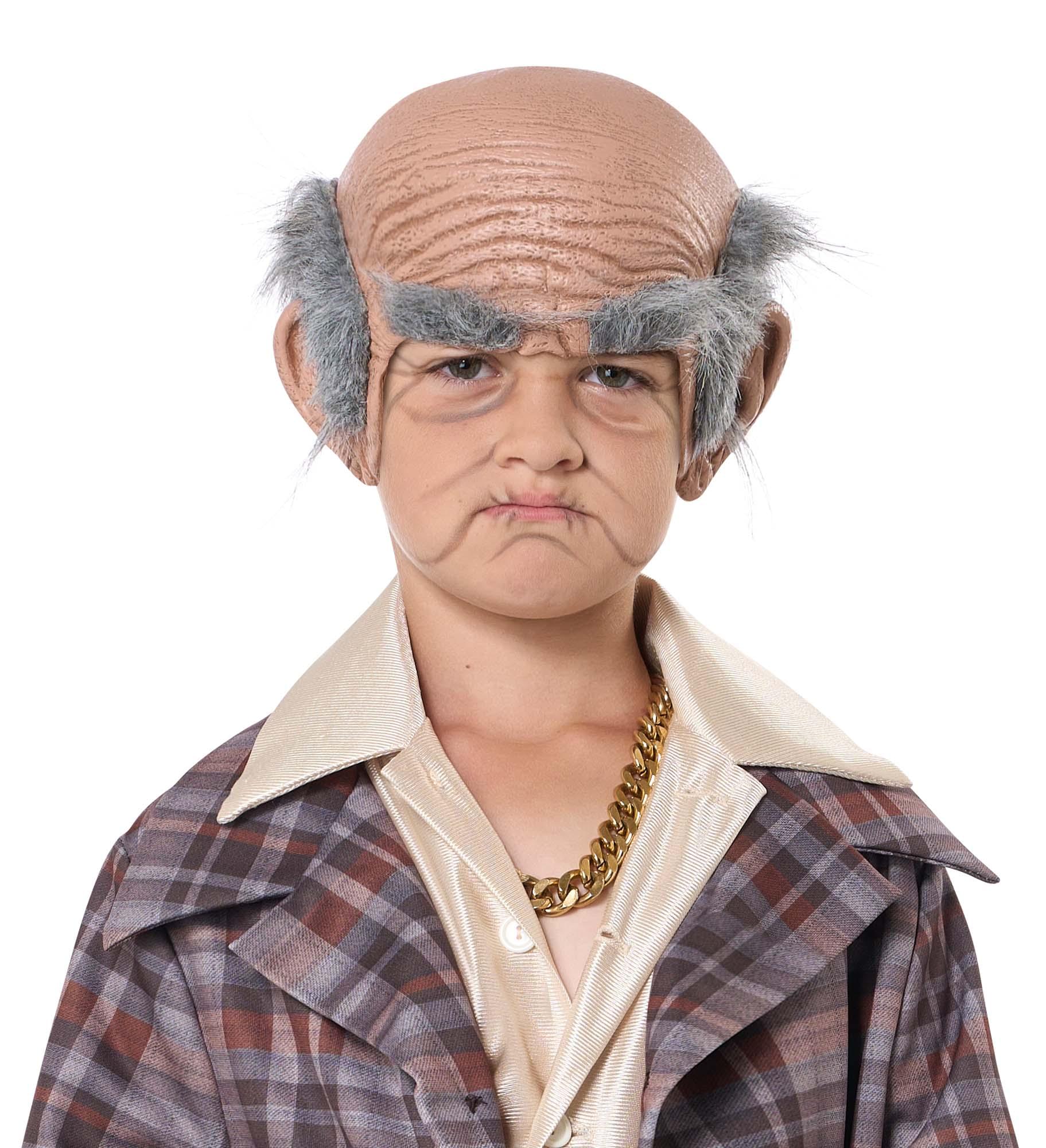 Old Cue Ball Child Costume Kit | Beige