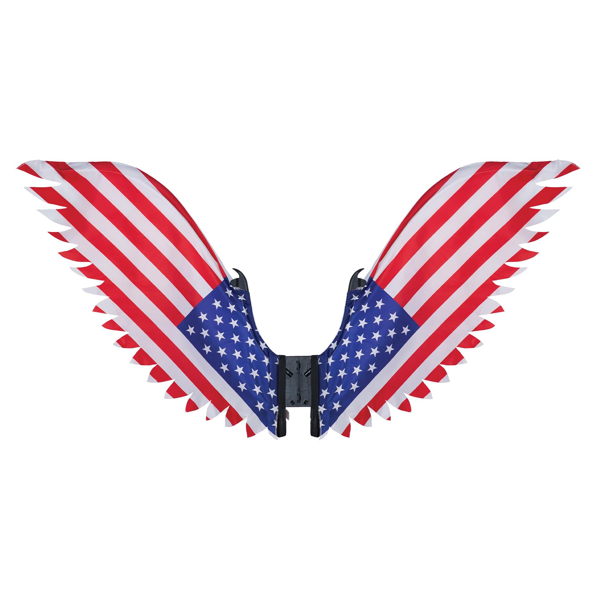 4th of July Patriot Costume Wings | One Size Fits Most