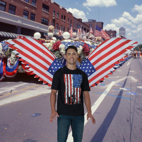 4th of July Patriot Costume Wings | One Size Fits Most