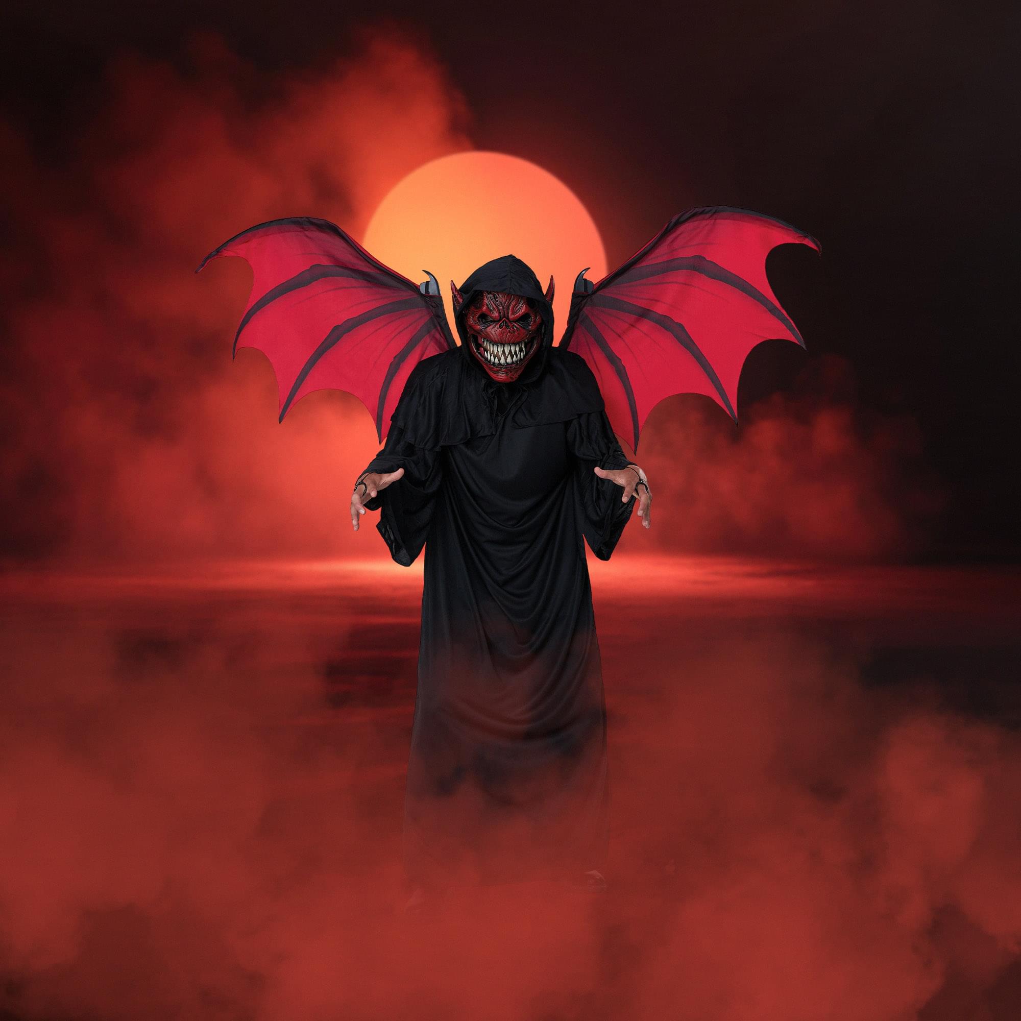 Vampire Demon Costume Wings | One Size Fits Most