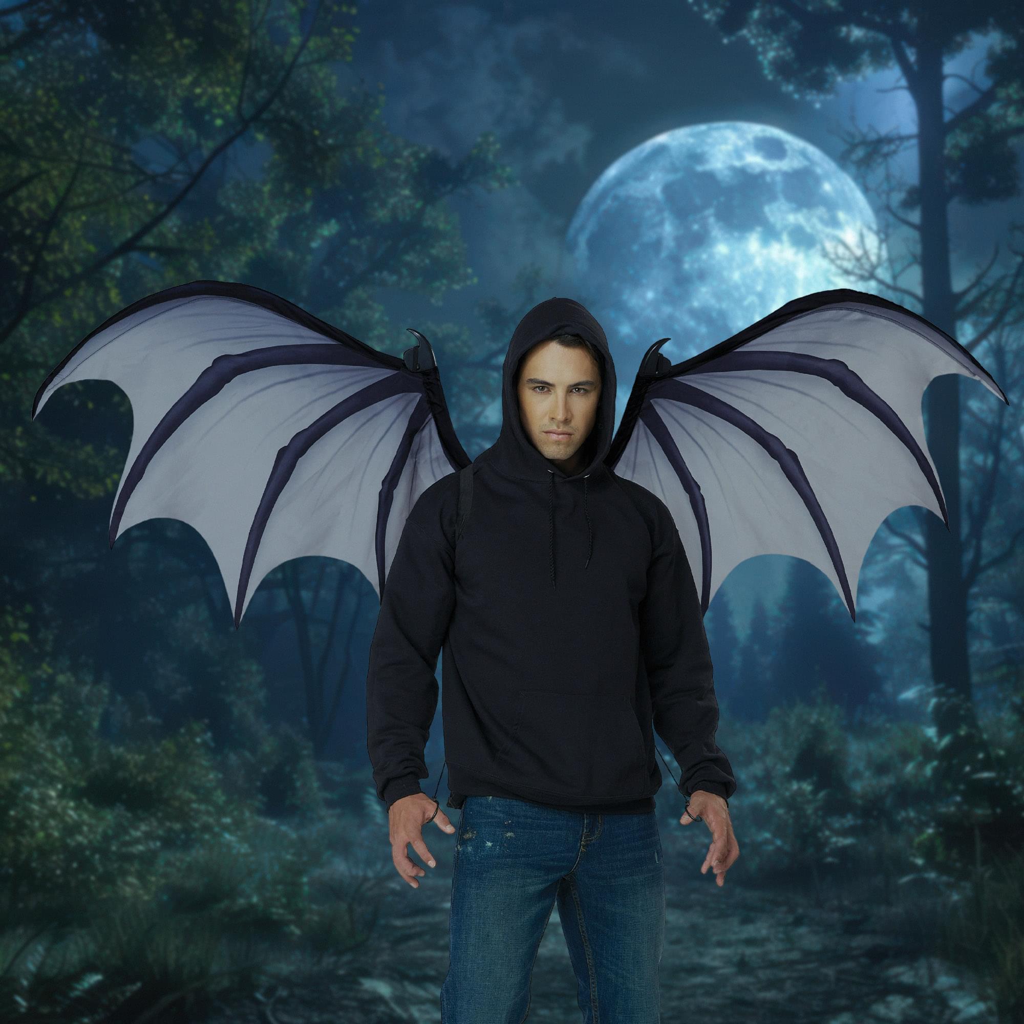 Vampire Monster Costume Wings | One Size Fits Most