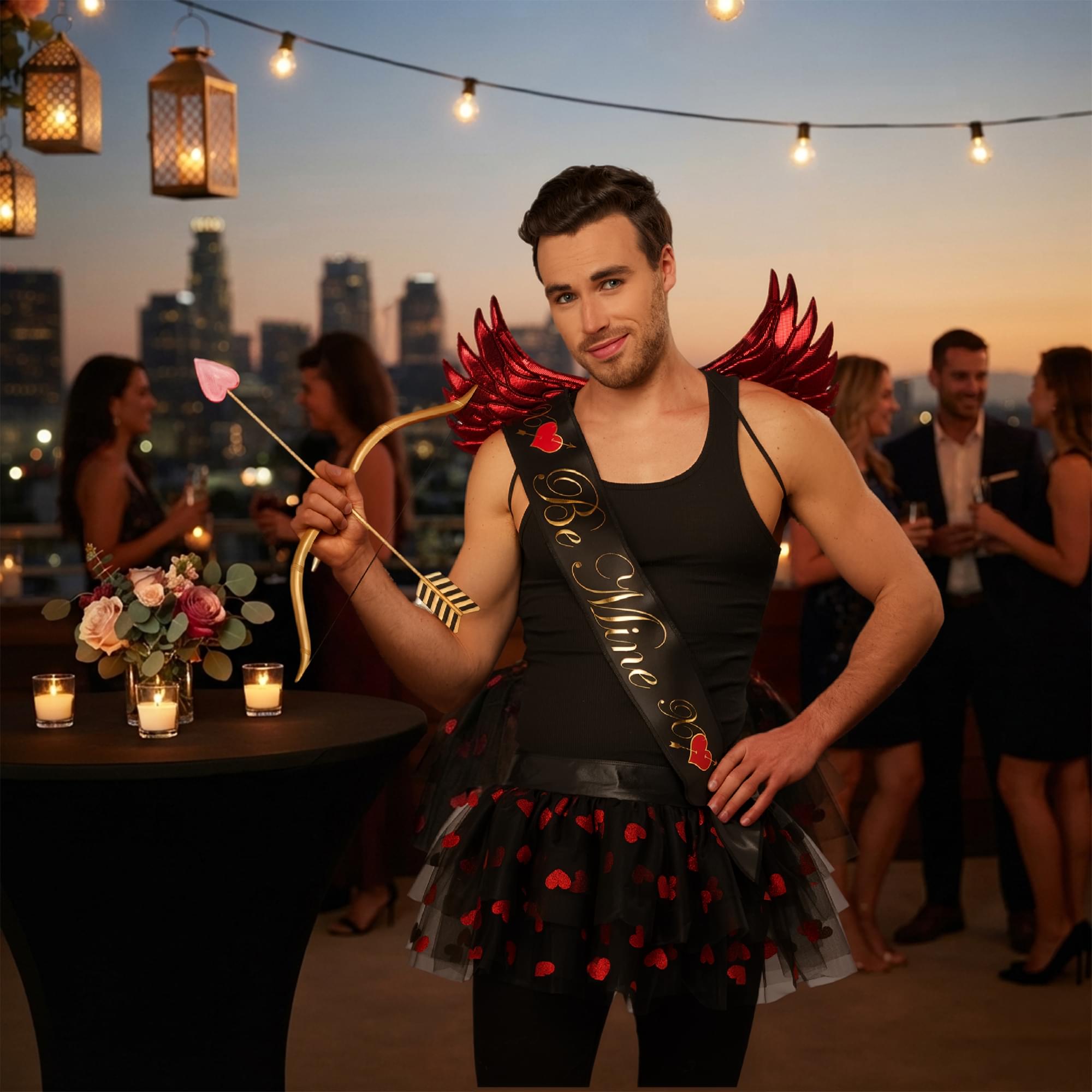 Love Struck Cupid Adult Costume | One Size Fits Most