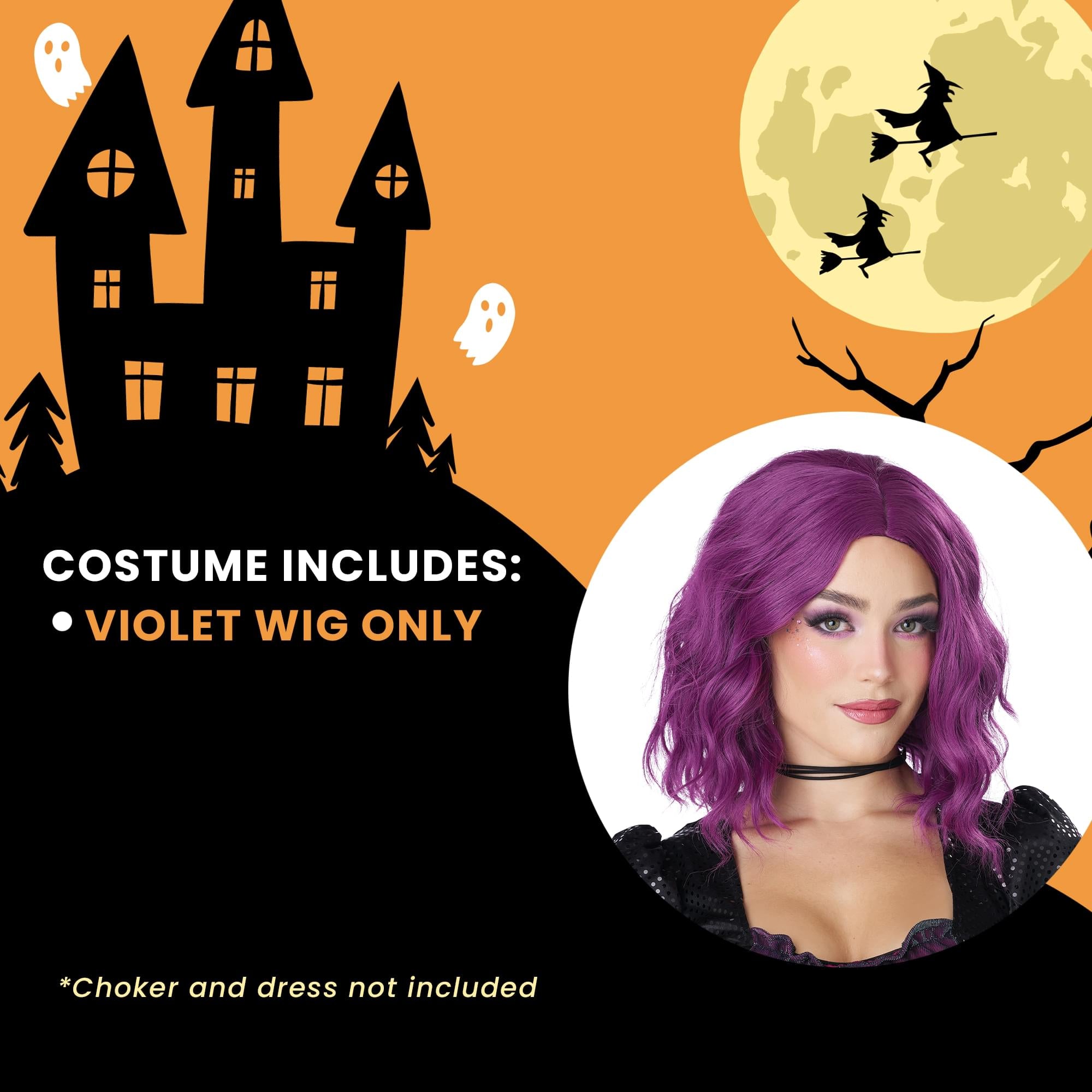 Short Wavy Bob Adult Costume Wig | One Size Fits Most