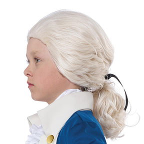 Alexander Hamilton Wig Child Costume One Size Fits Most