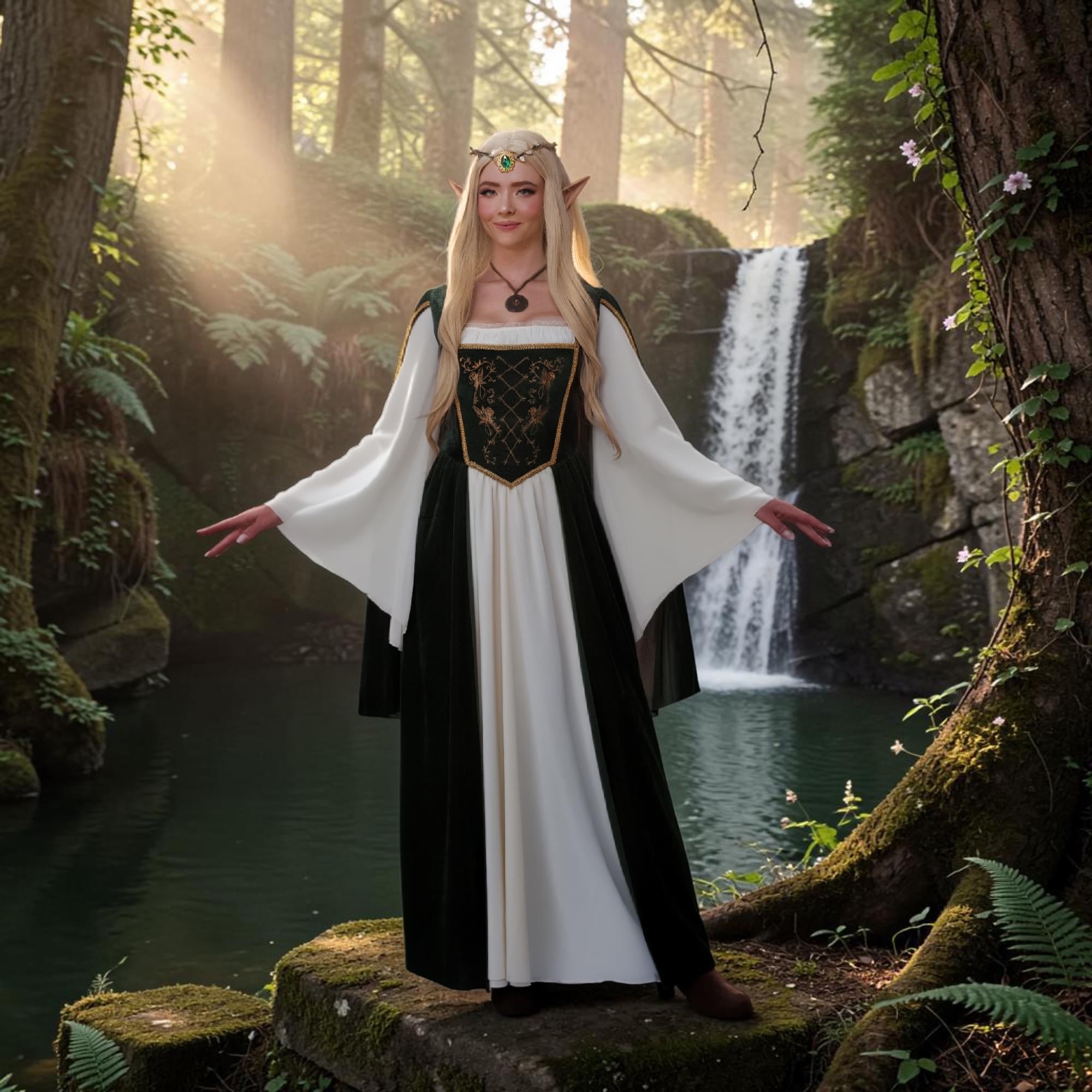 Elven Renaissance Queen Adult Plus Size Costume