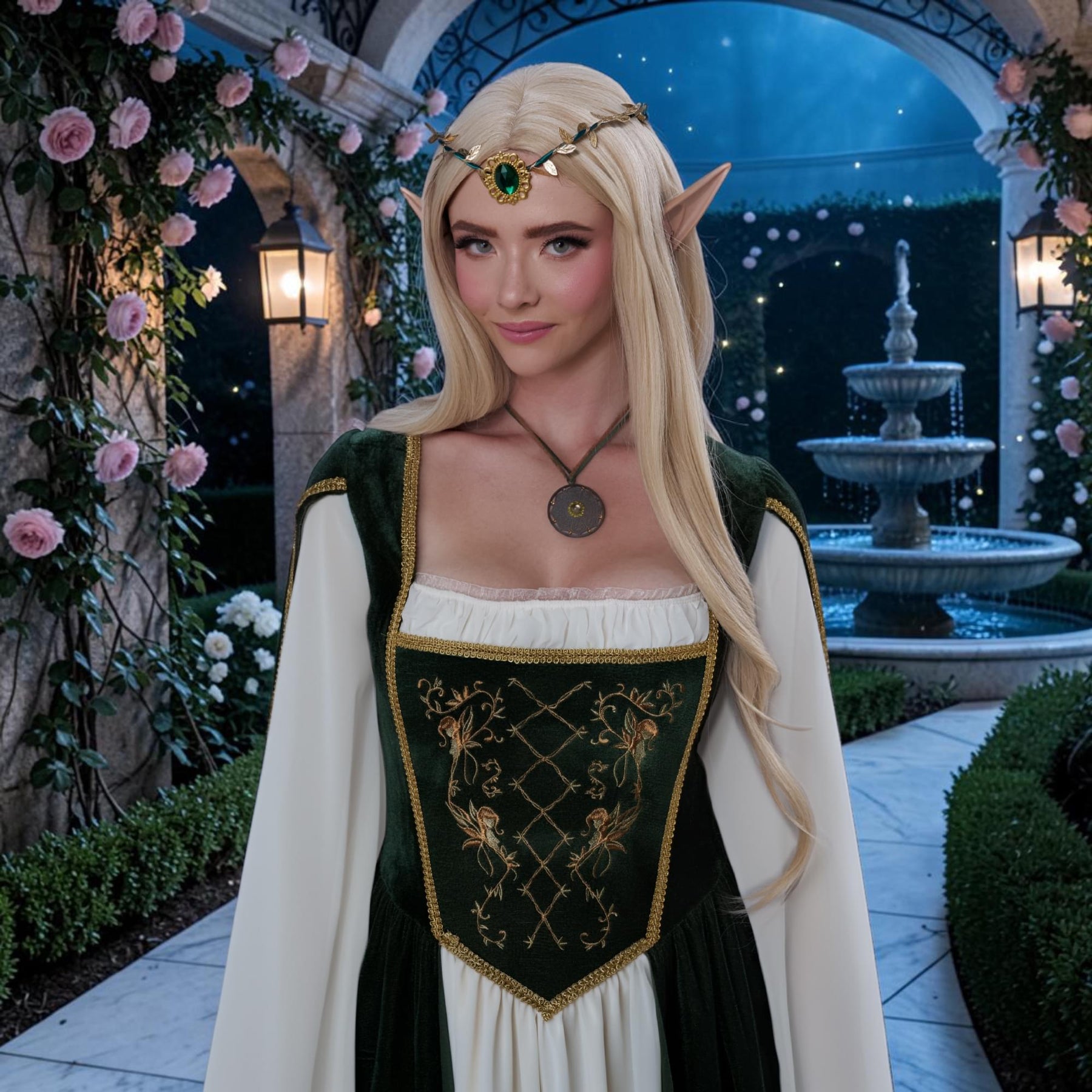 Elven Renaissance Queen Adult Plus Size Costume