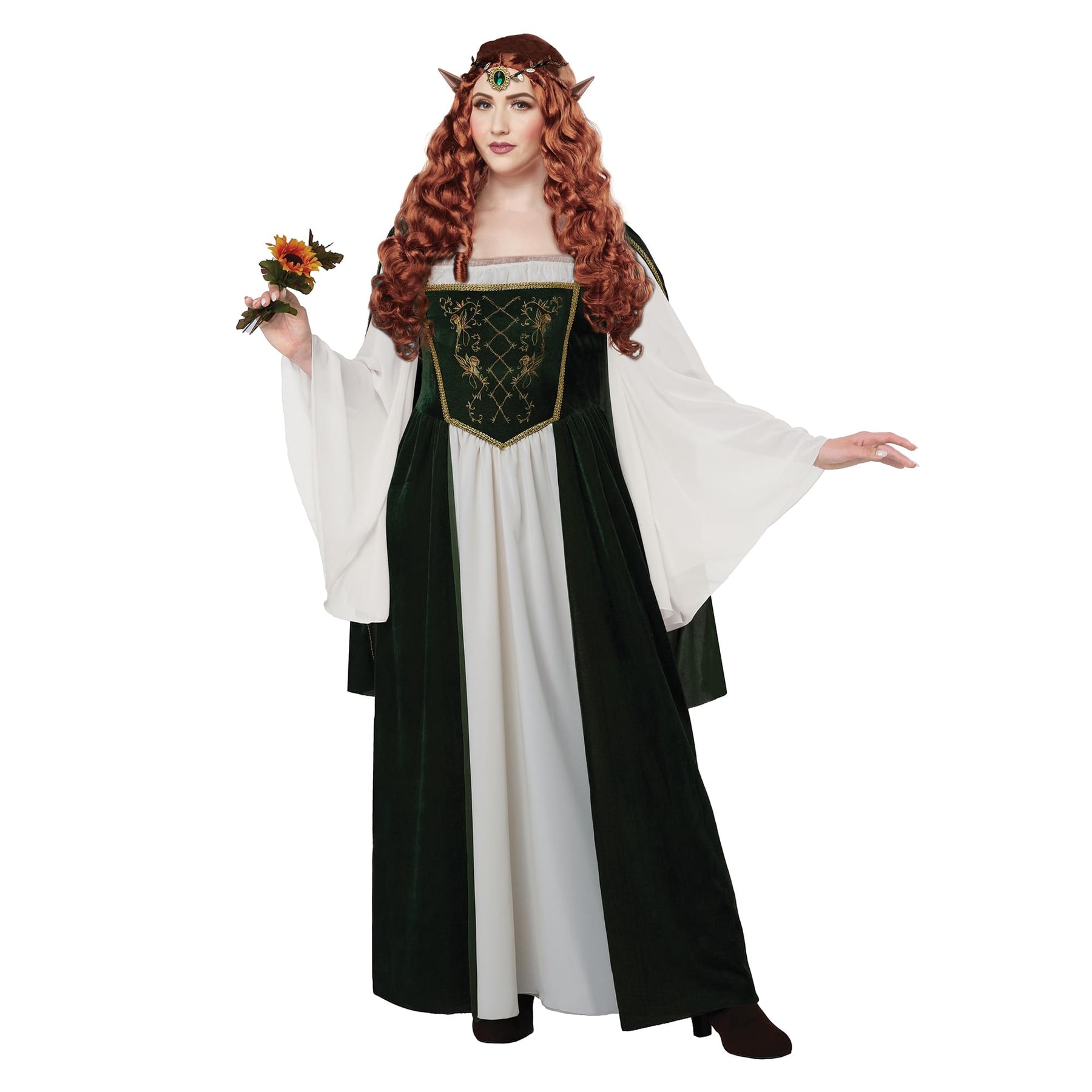 Elven Renaissance Queen Adult Plus Size Costume