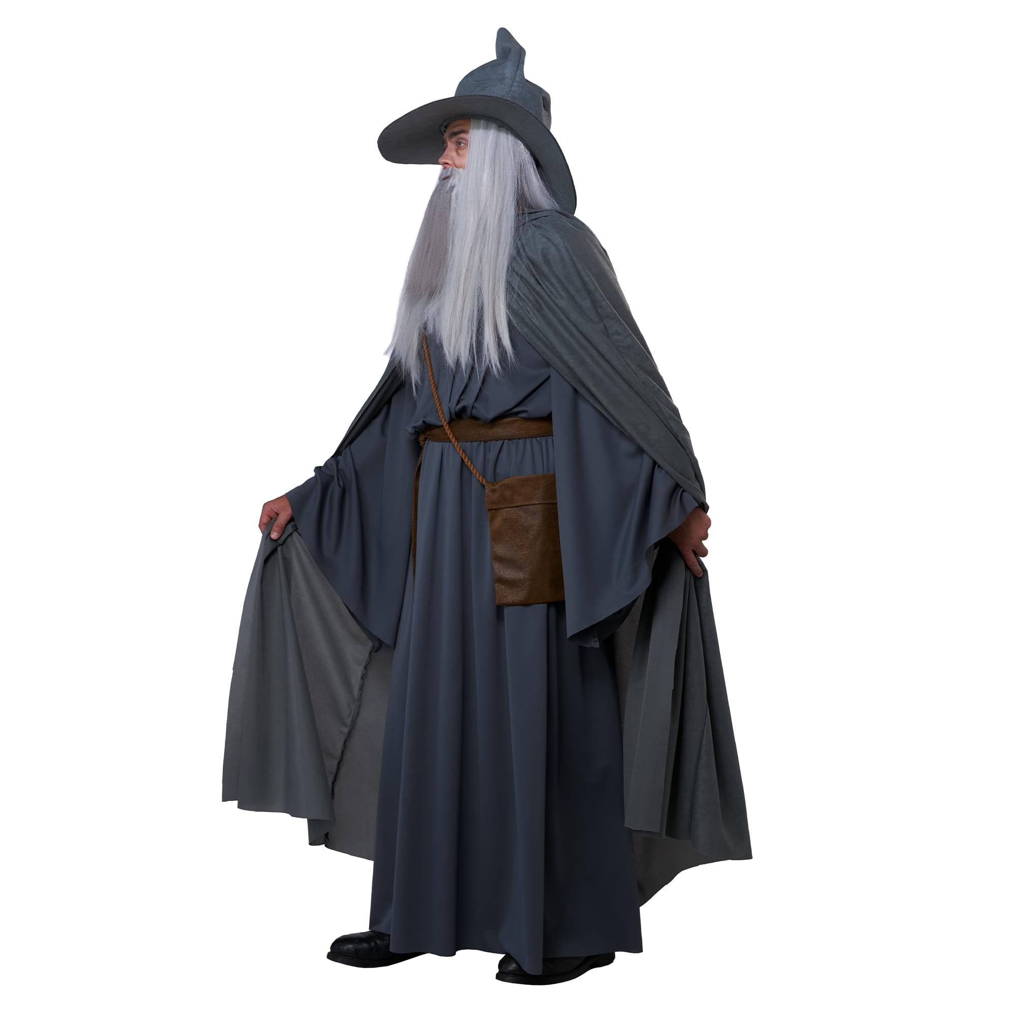 Gray Wandering Wizard Adult Plus Size Costume