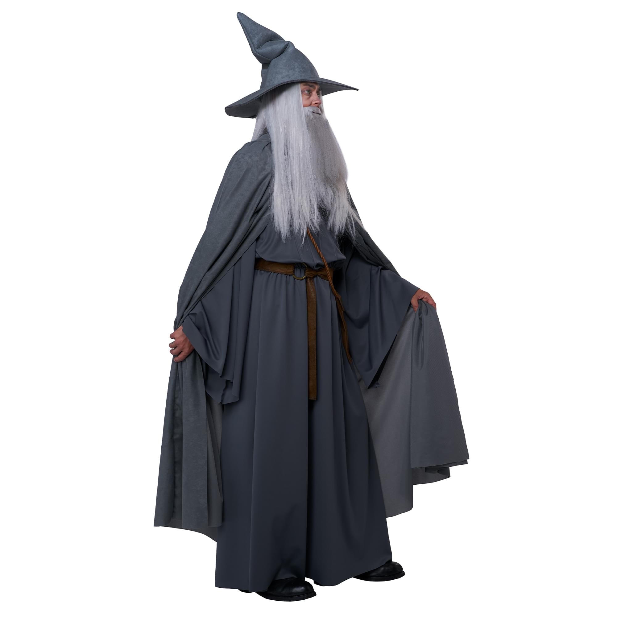 Gray Wandering Wizard Adult Plus Size Costume