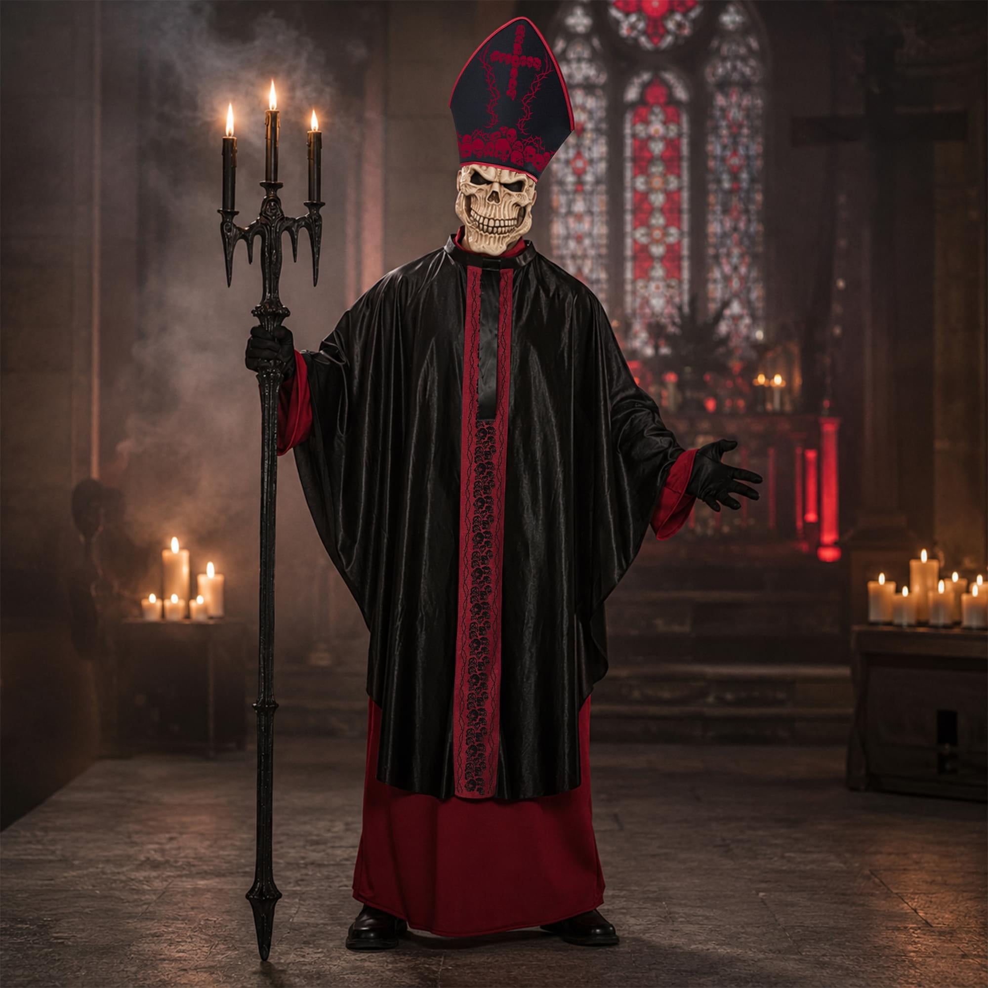 Black Mass Adult Costume | Small/Medium