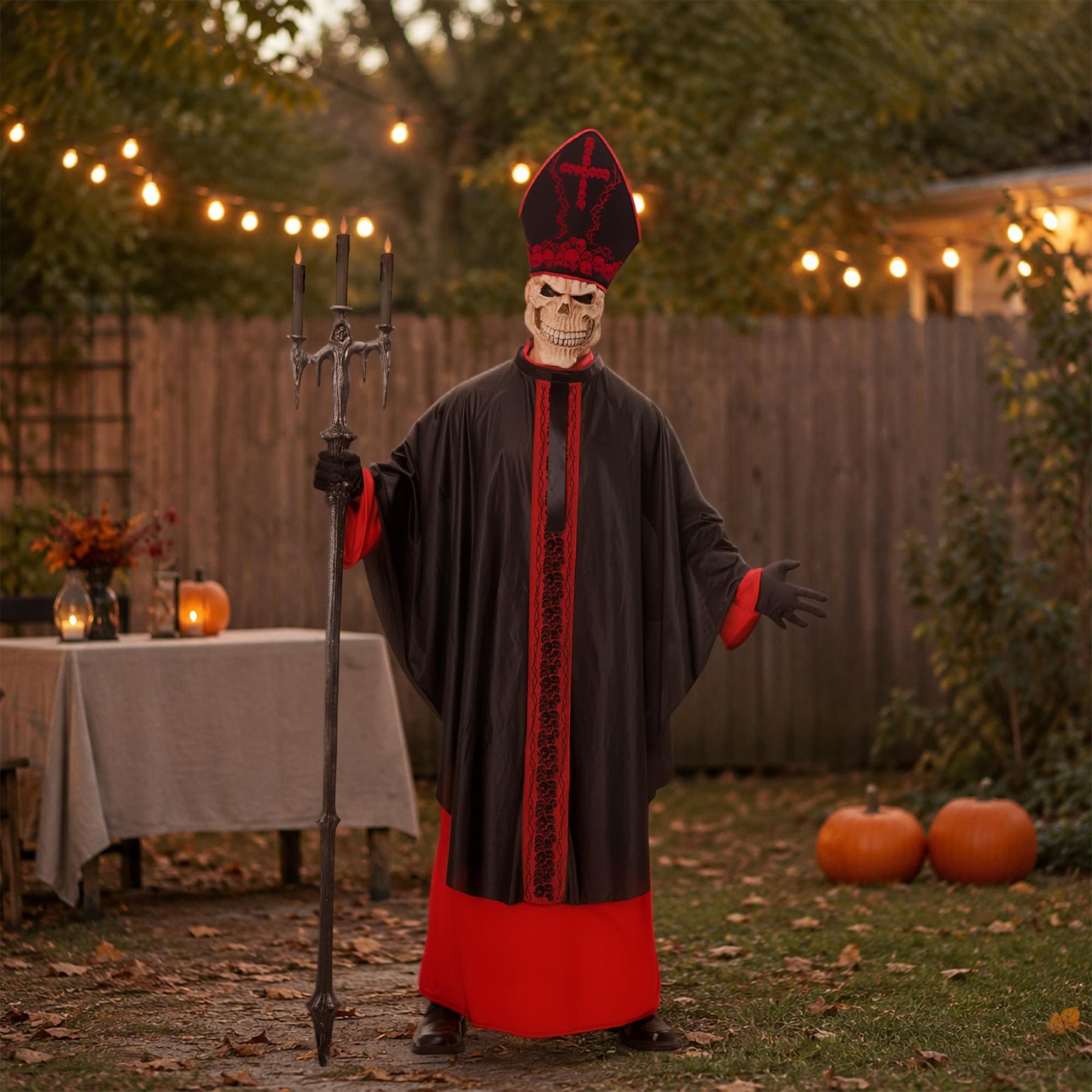Black Mass Adult Costume | Small/Medium