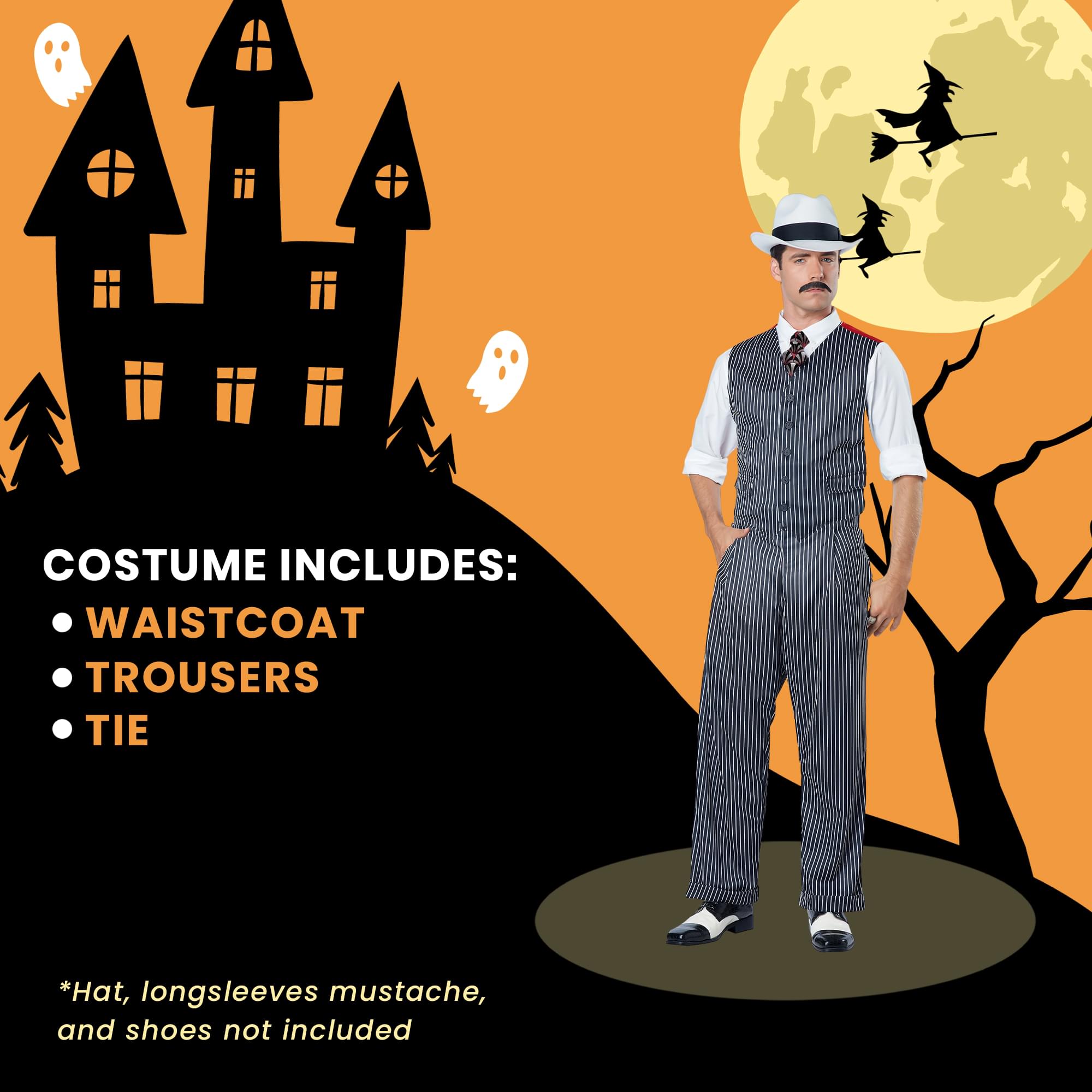 Mobster Adult Men's Costume