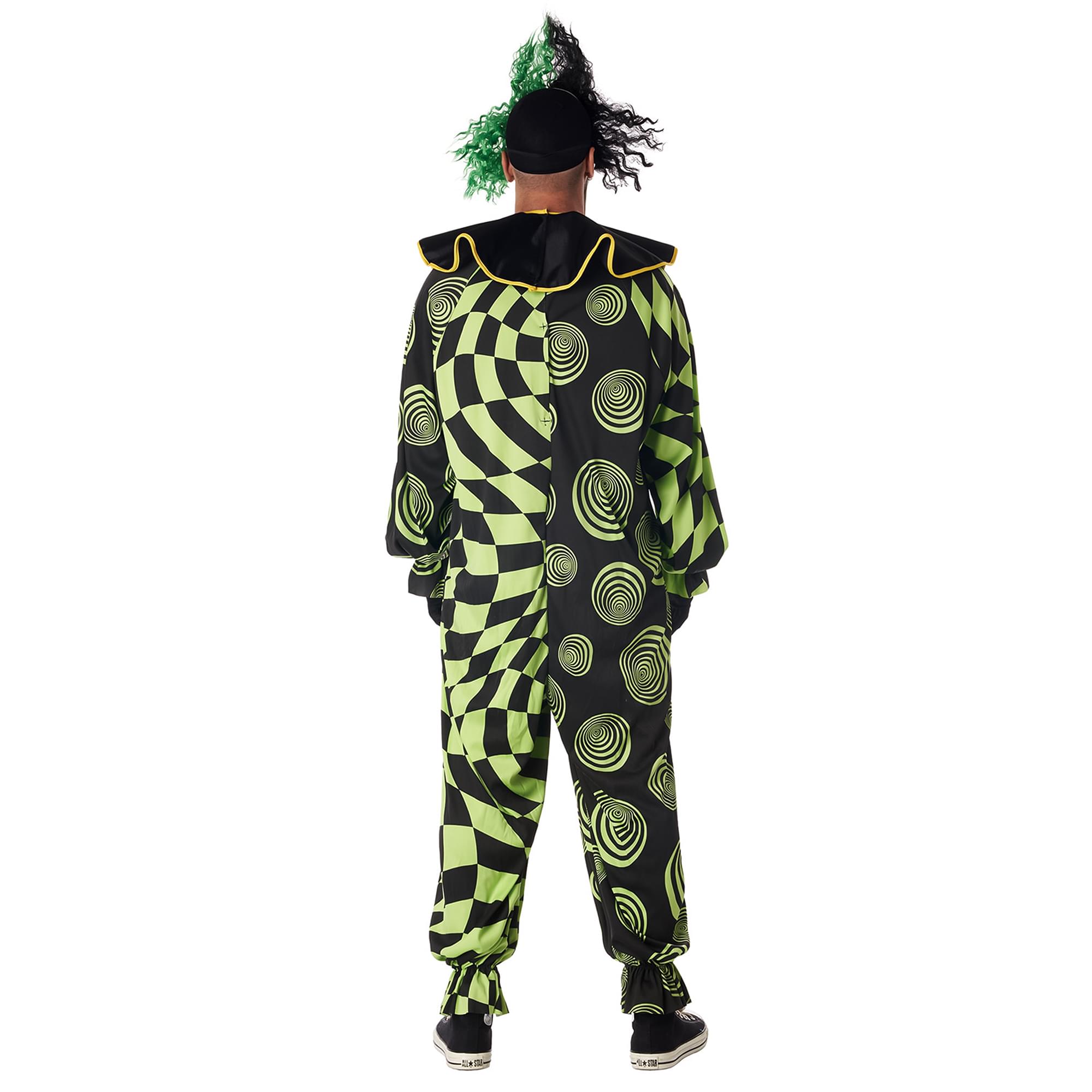 Funhouse Freak Scary Clown Adult Plus Size Costume