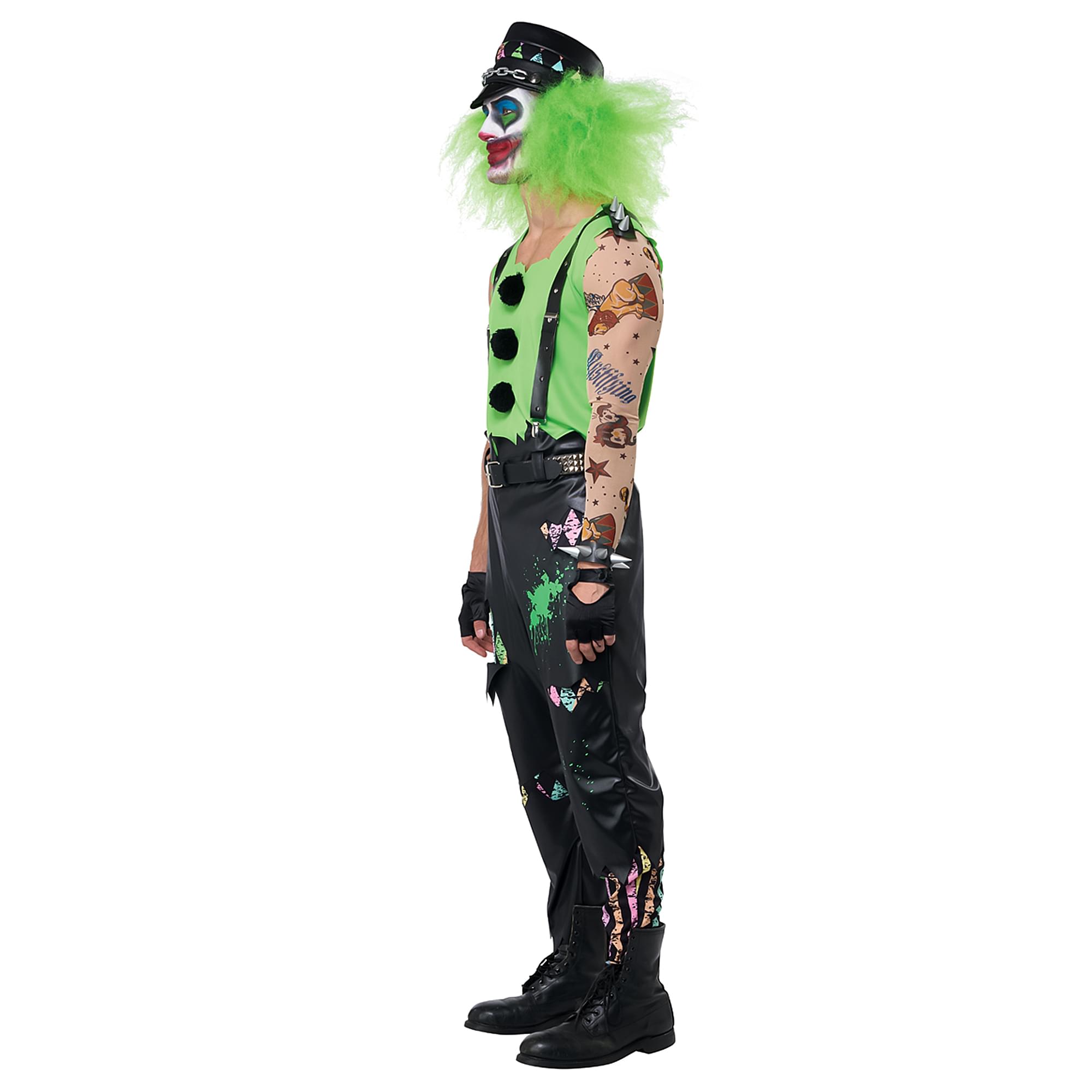 Mens Crazed Clown Costume