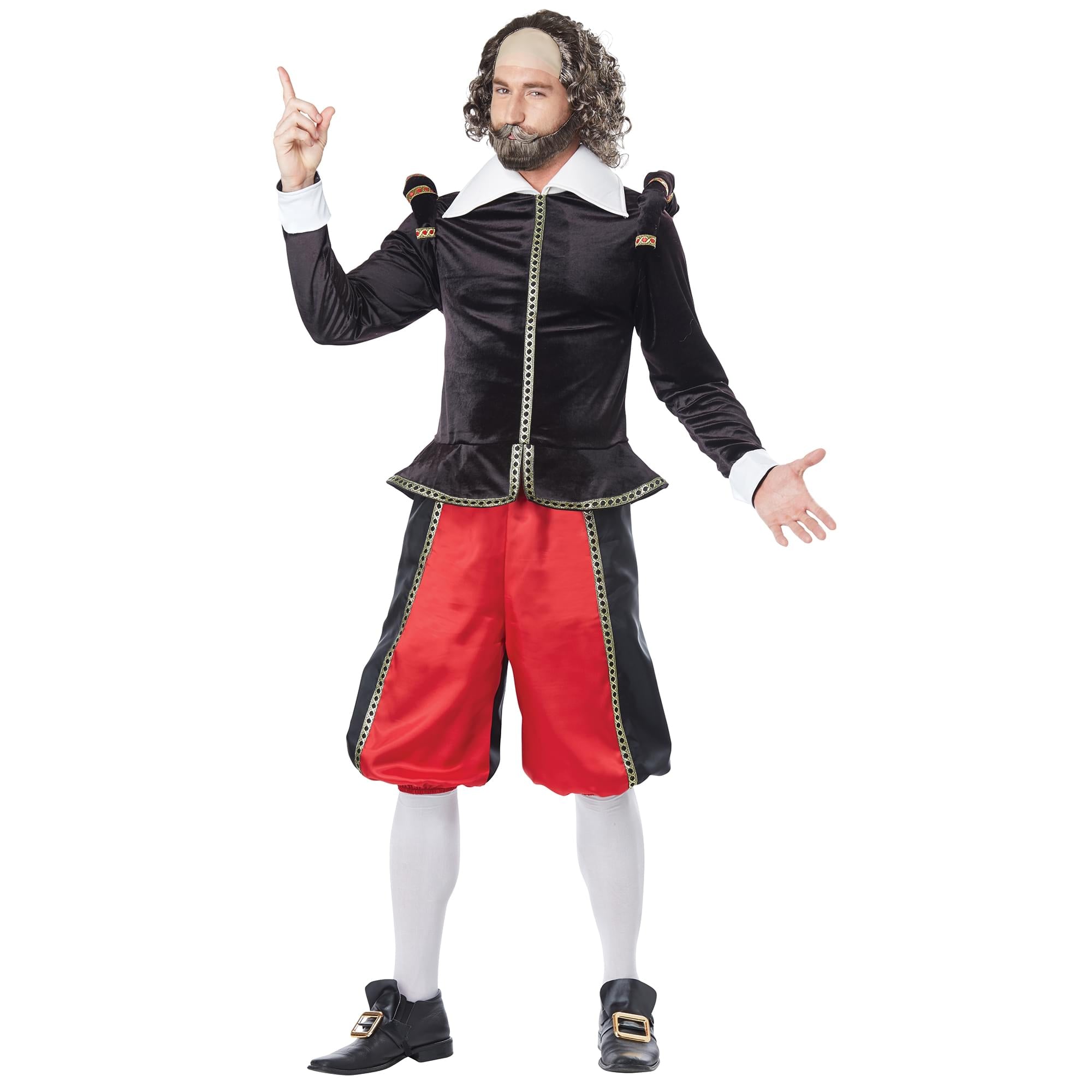 William Shakespeare Adult Costume | Medium