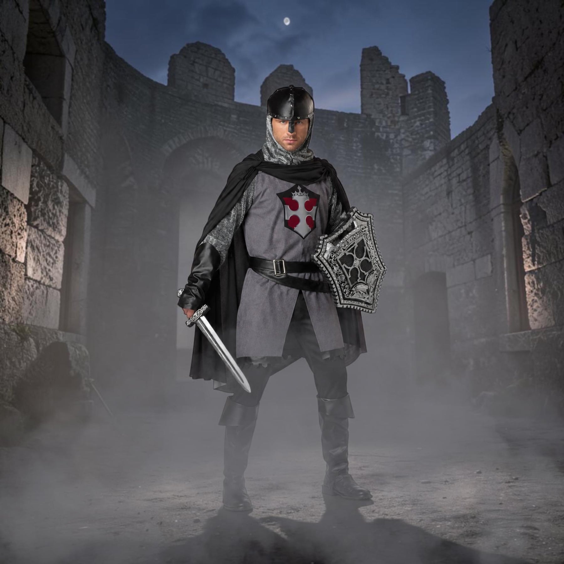 Kings Crusader Adult Costume | One Size