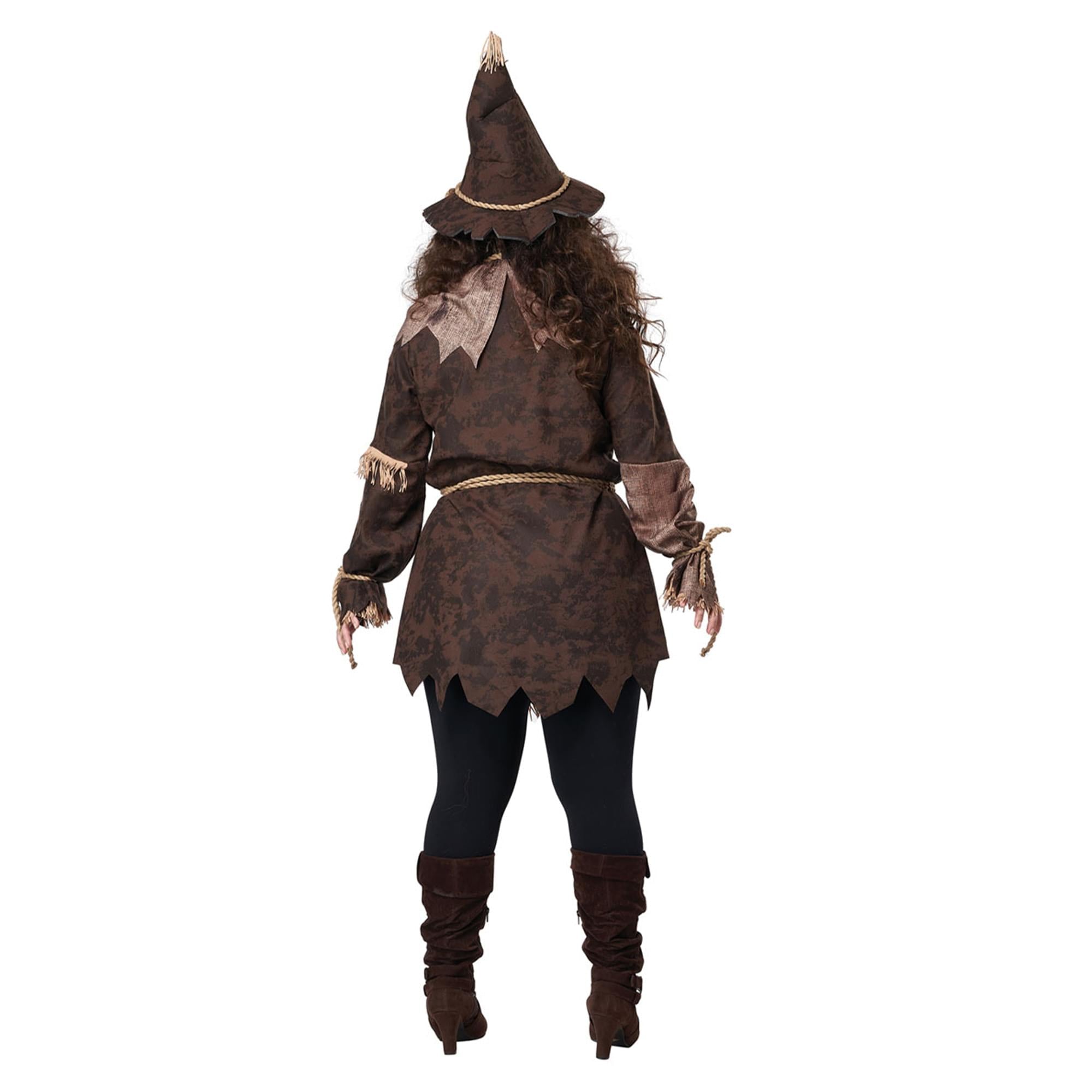 Creepy Scarecrow Women Plus Size Costume