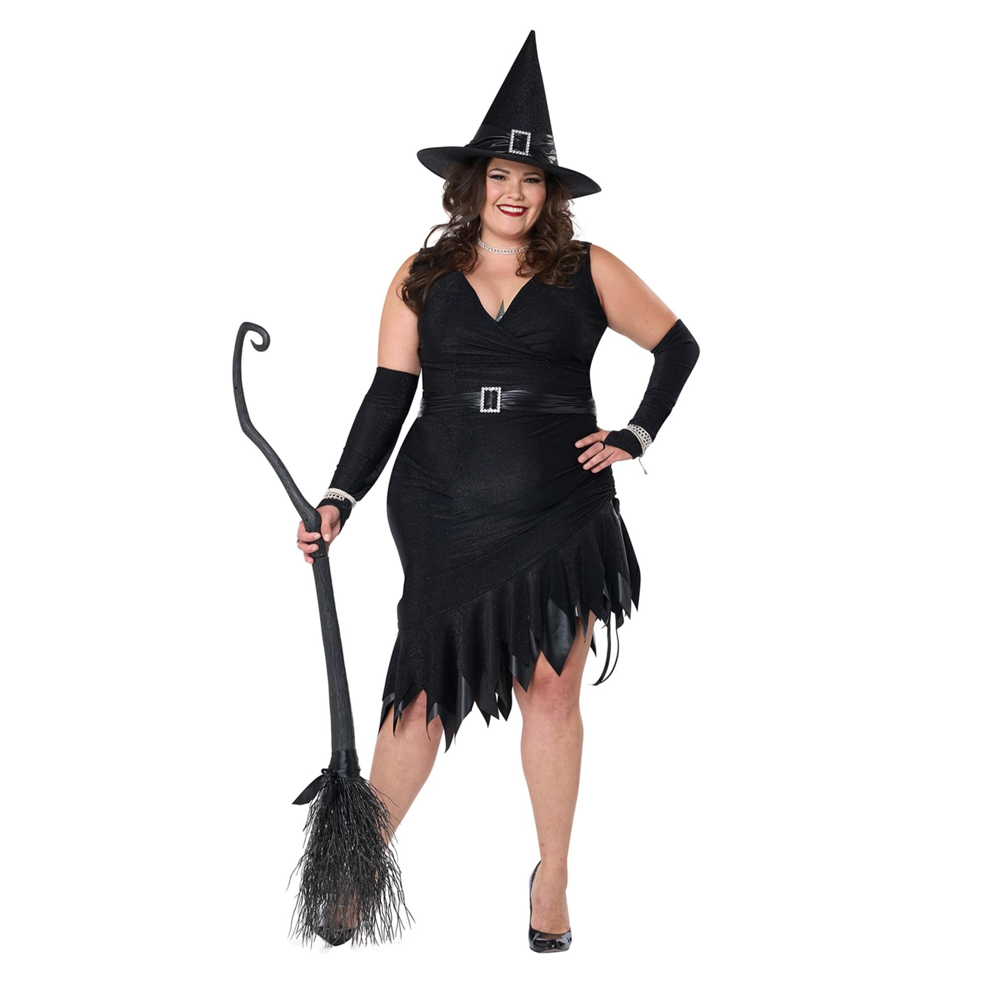 Million Dollar Witch Women's Plus Size Adult Costume