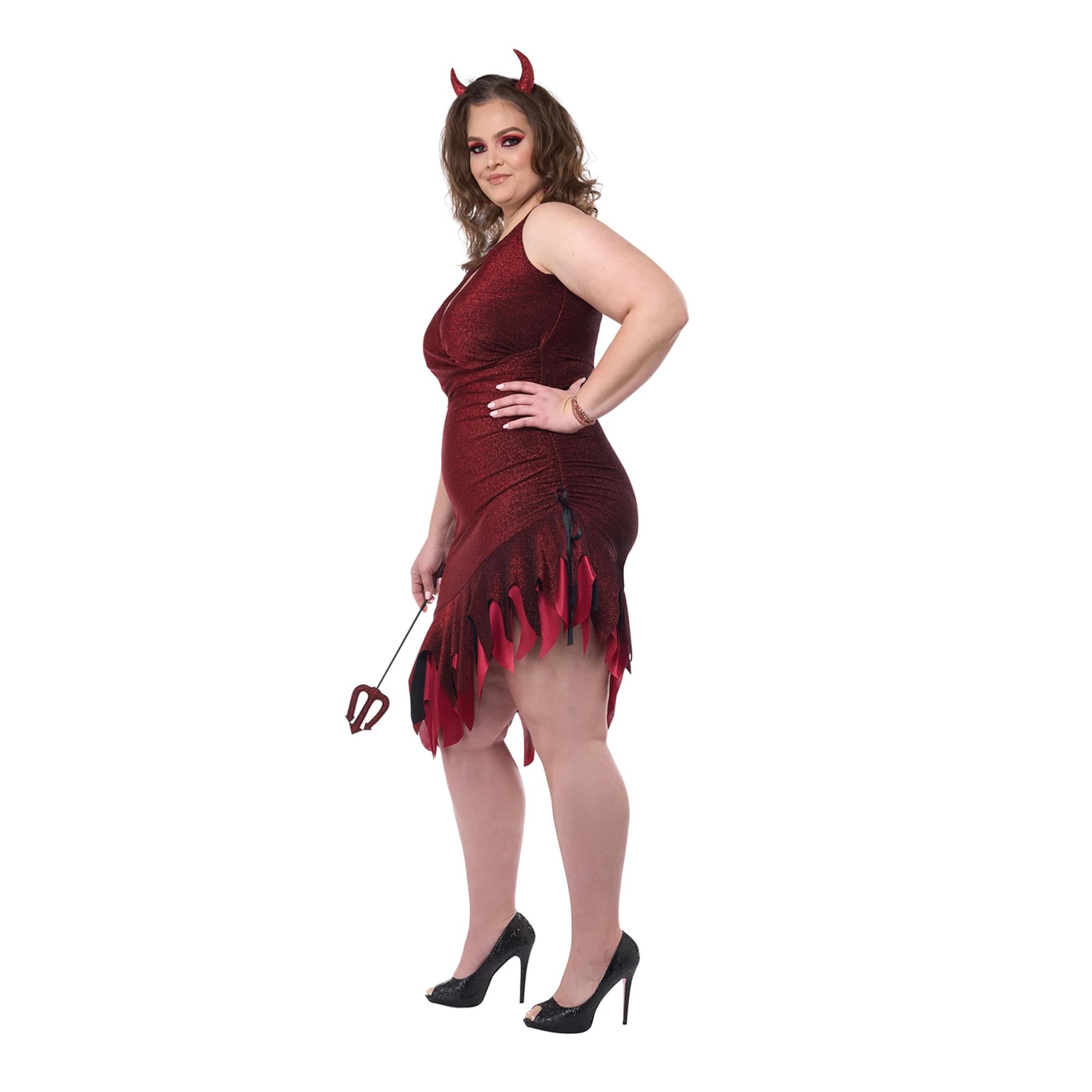 Red-Hot & Sizzling Women's Plus Size Adult Costume