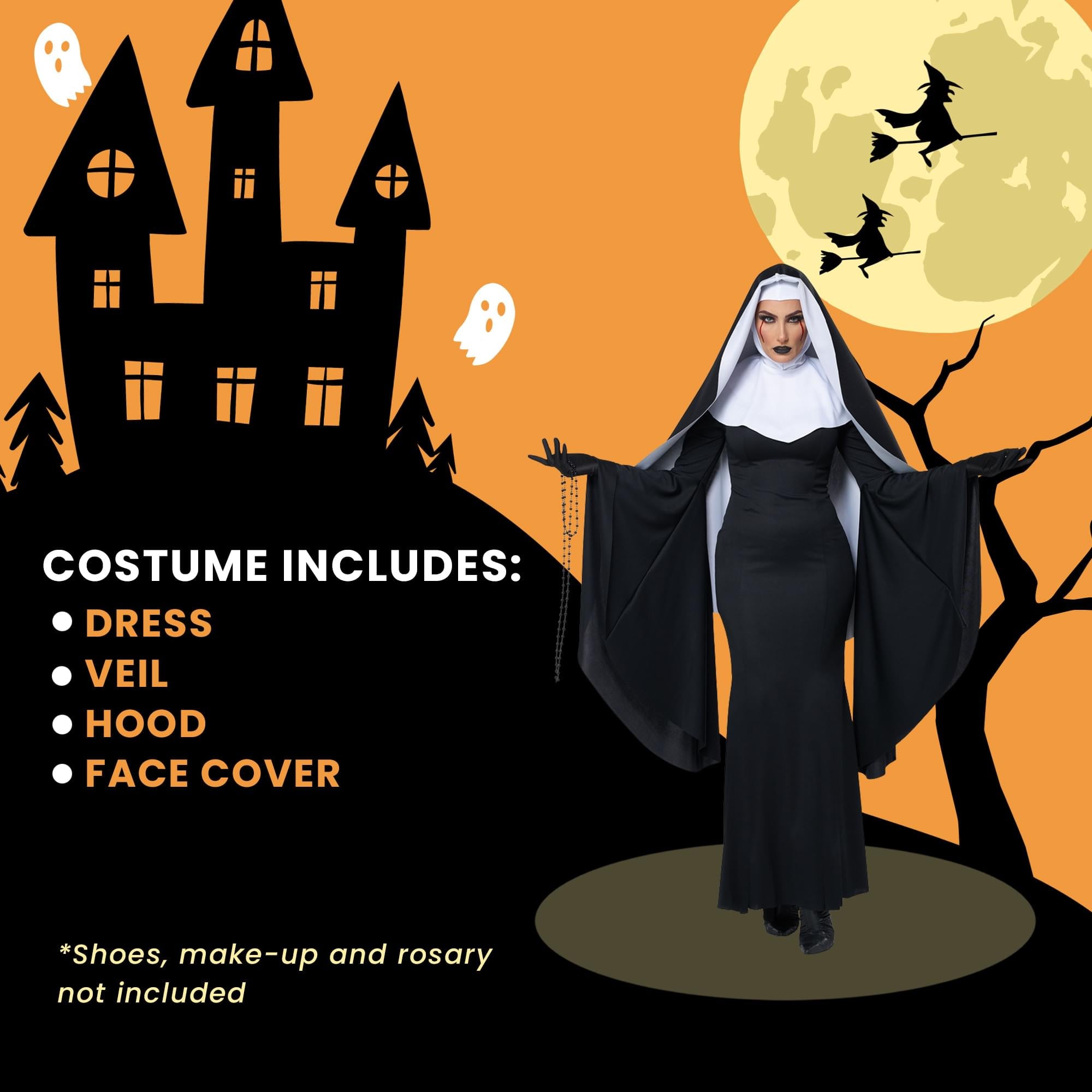 Womens Bad Habit Costume