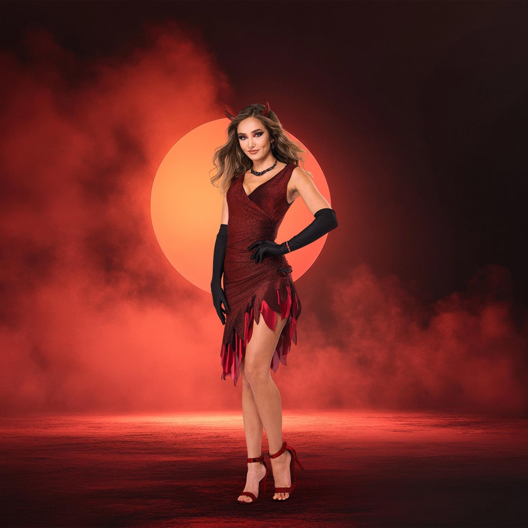 Womens Red-Hot & Sizzling Costume