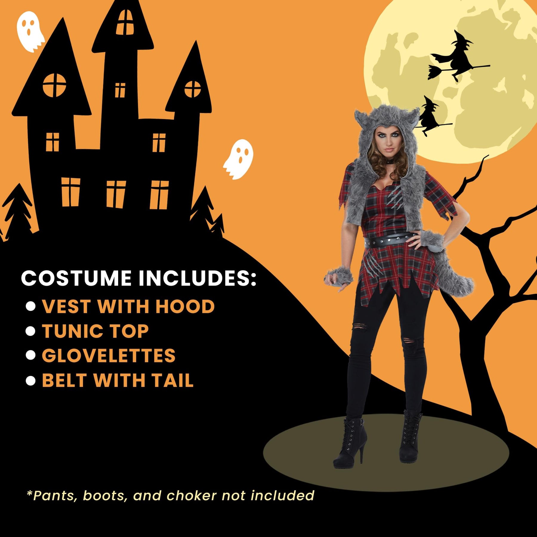 She-Wolf Adult Costume