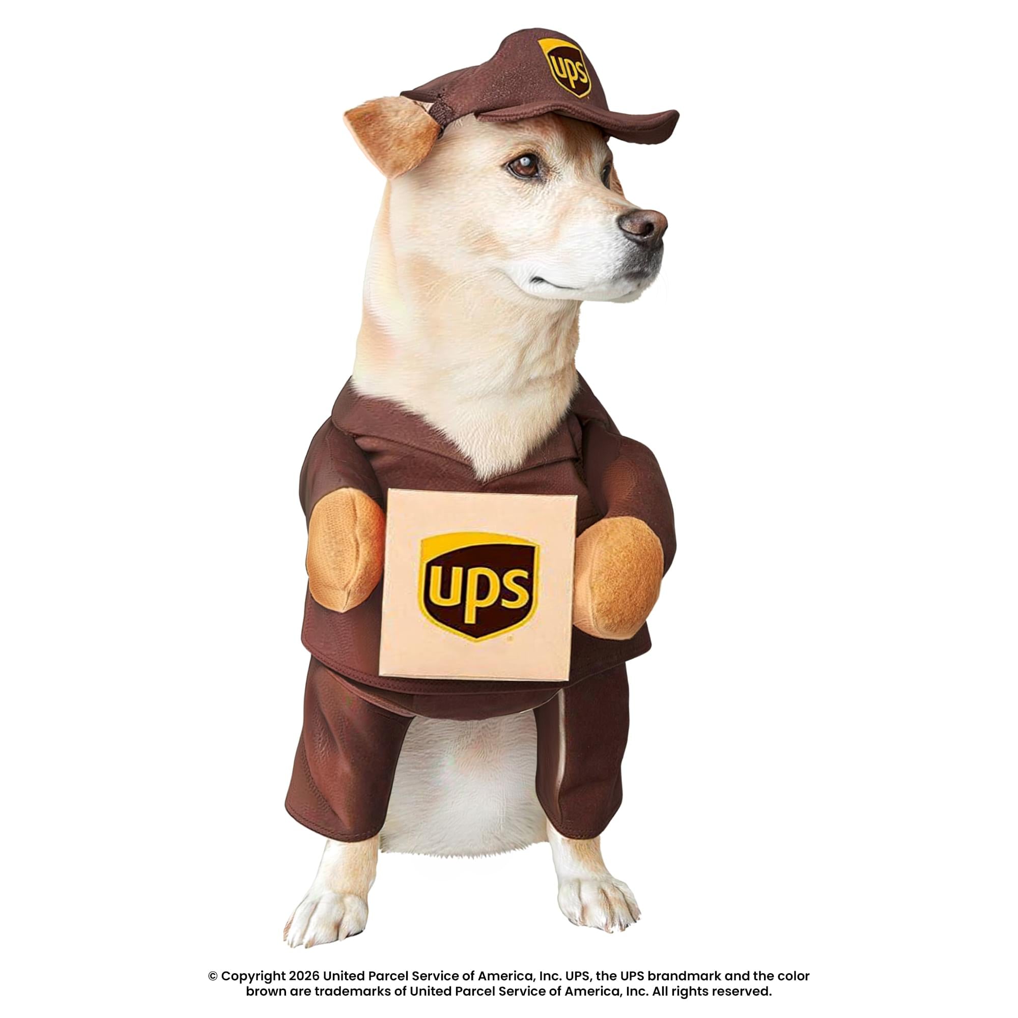 UPS Pal Dog Costume | Medium