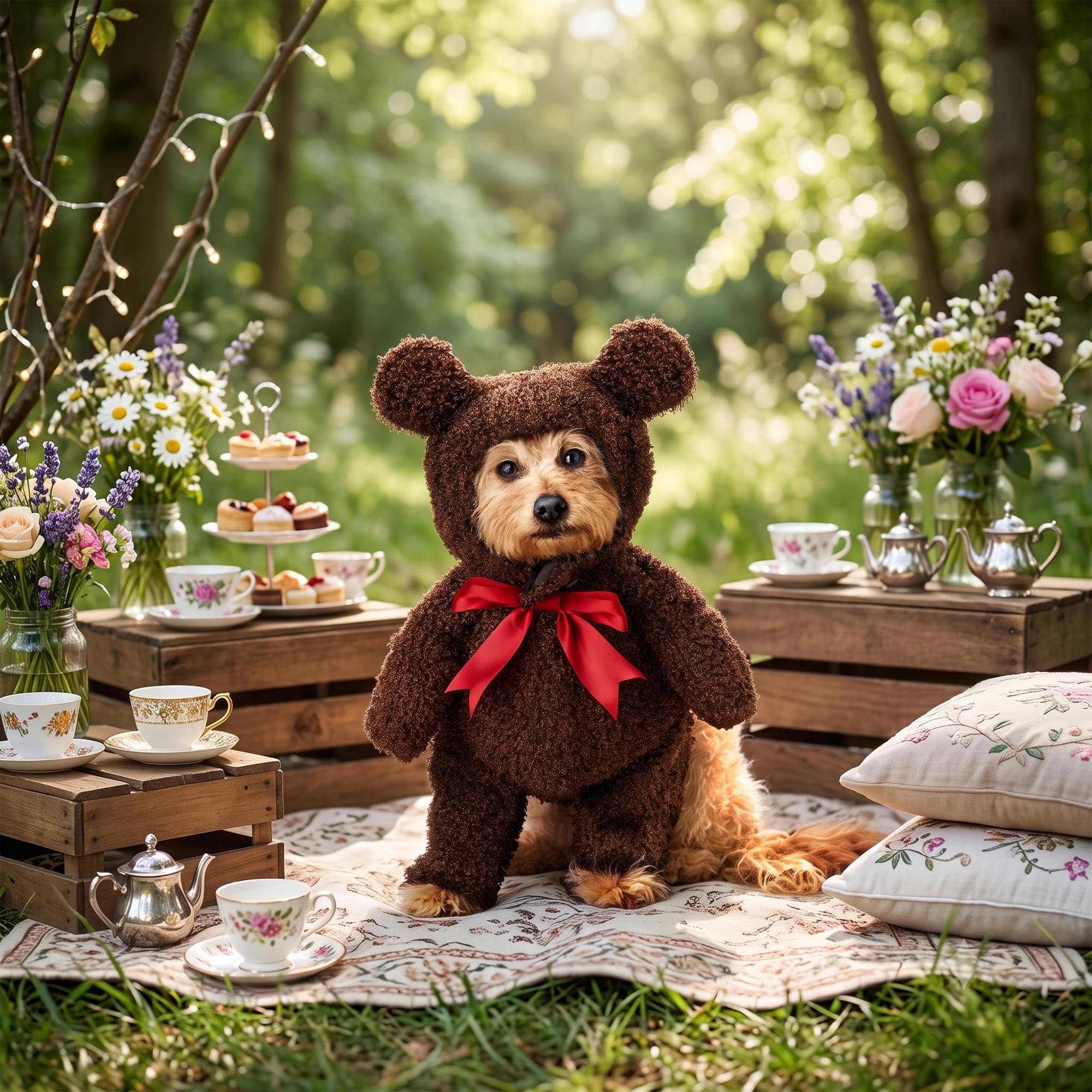 Teddy Bear Dog Costume