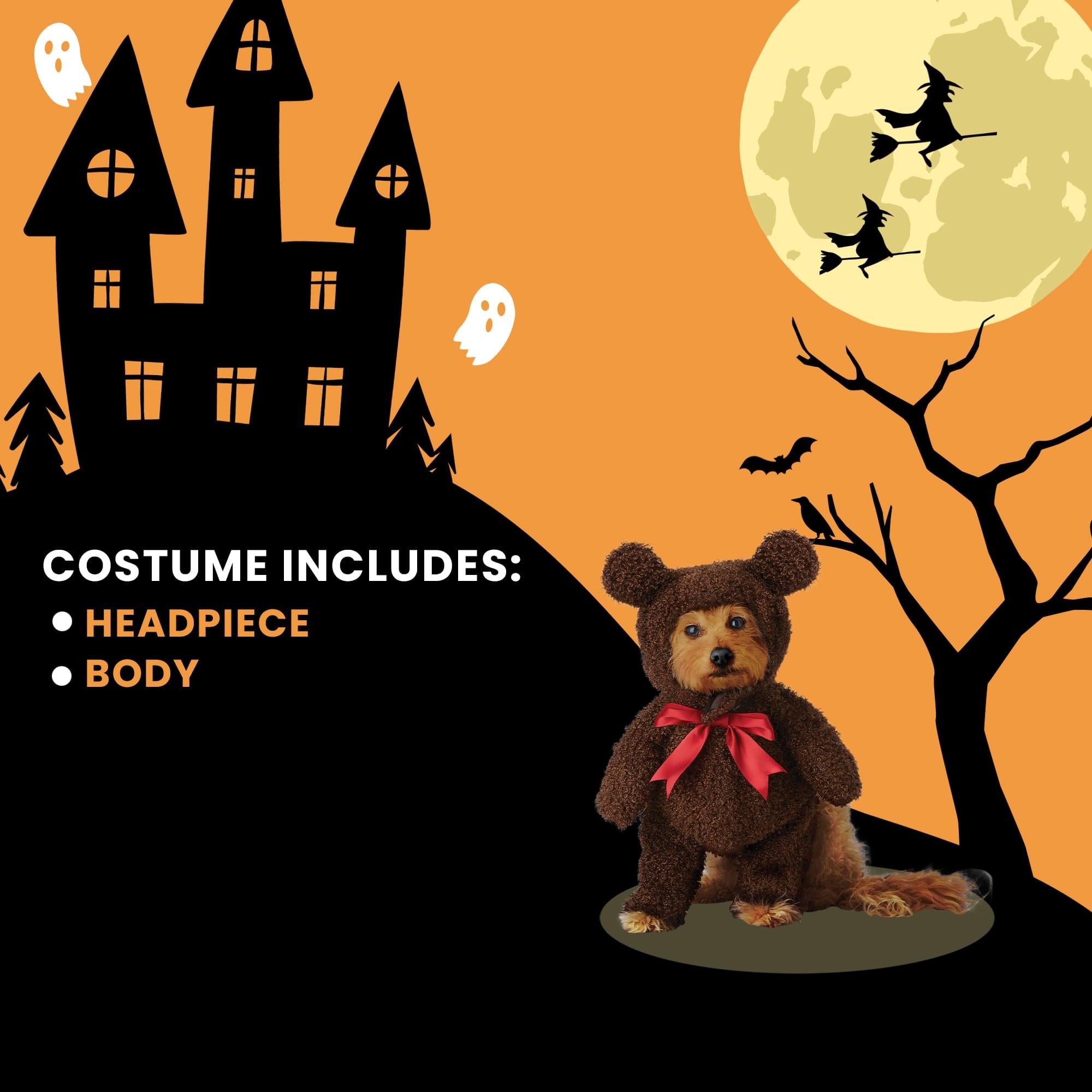Teddy Bear Dog Costume