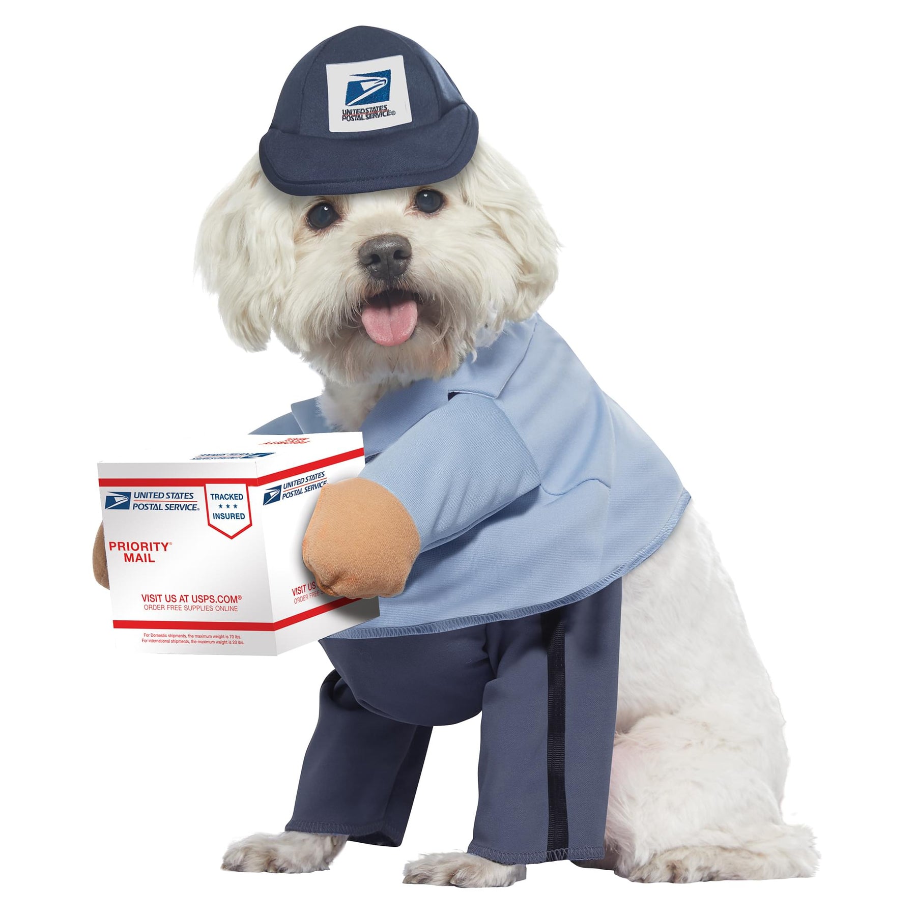 U.S. Mail Carrier Pup Dog Costume