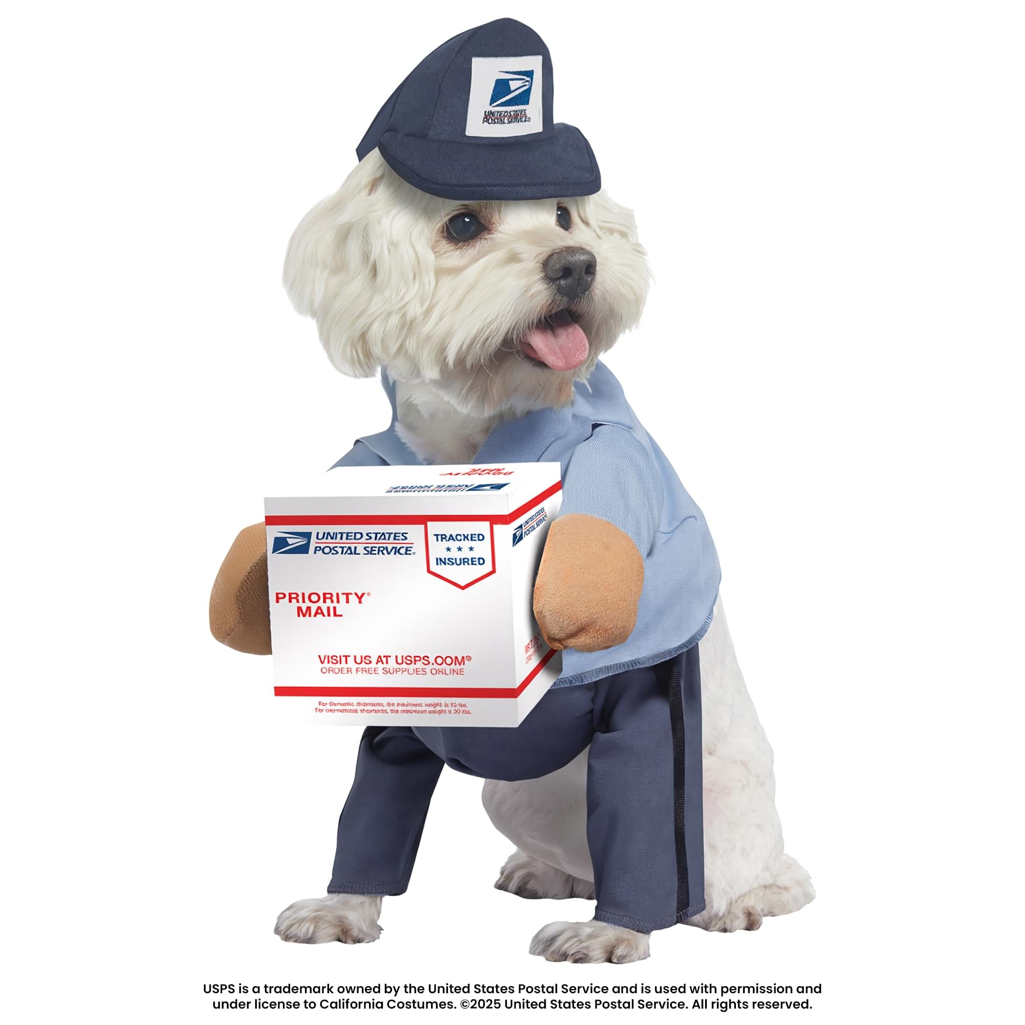 U.S. Mail Carrier Pup Dog Costume