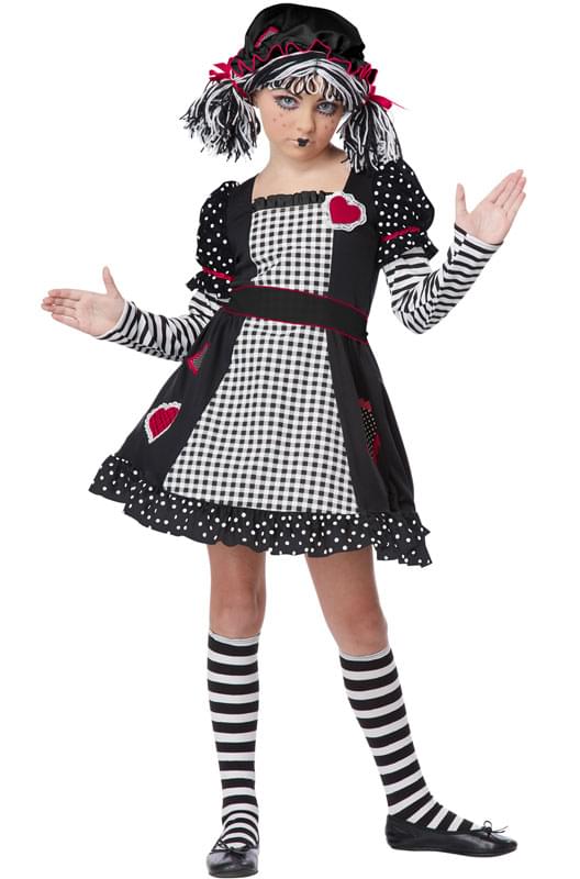 Rag Doll Costume Dress Child