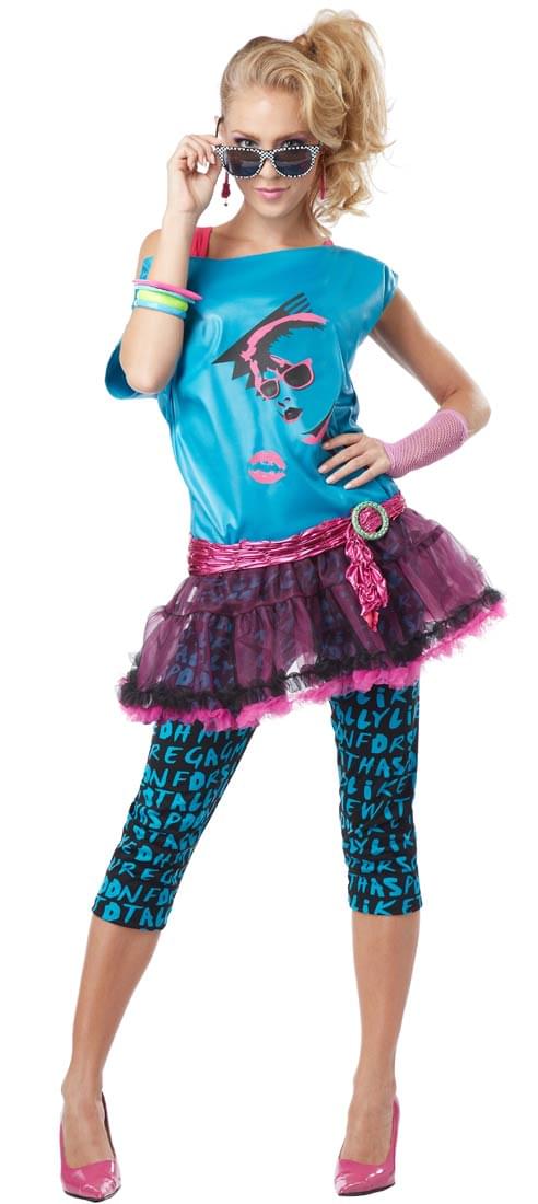 80's Valley Girl Costume Adult