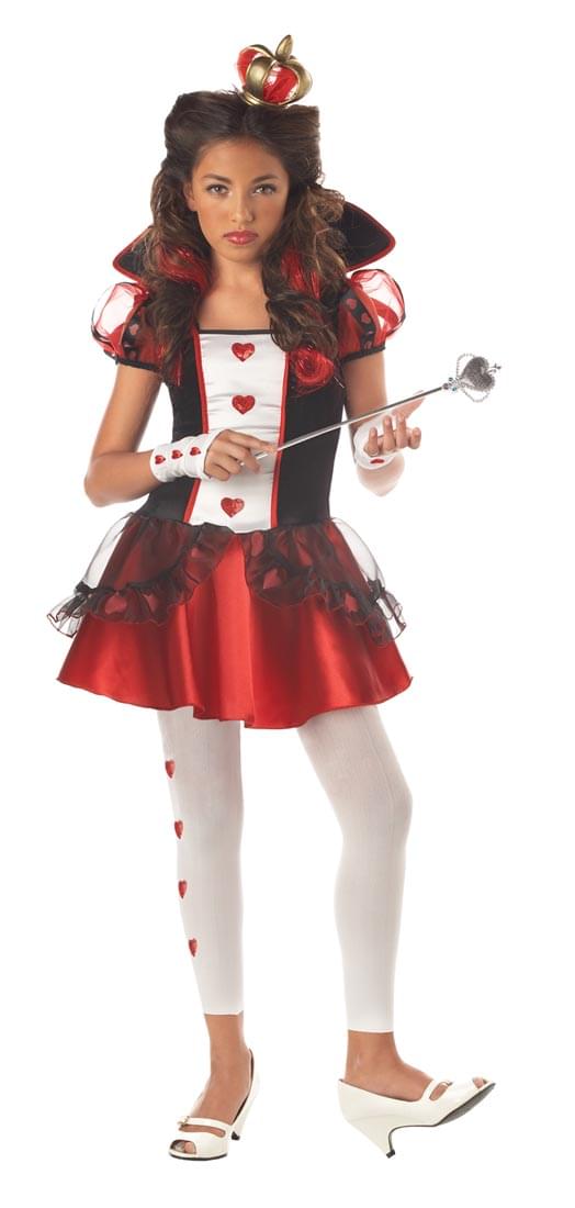 Queen Of Hearts Costume Child Tween