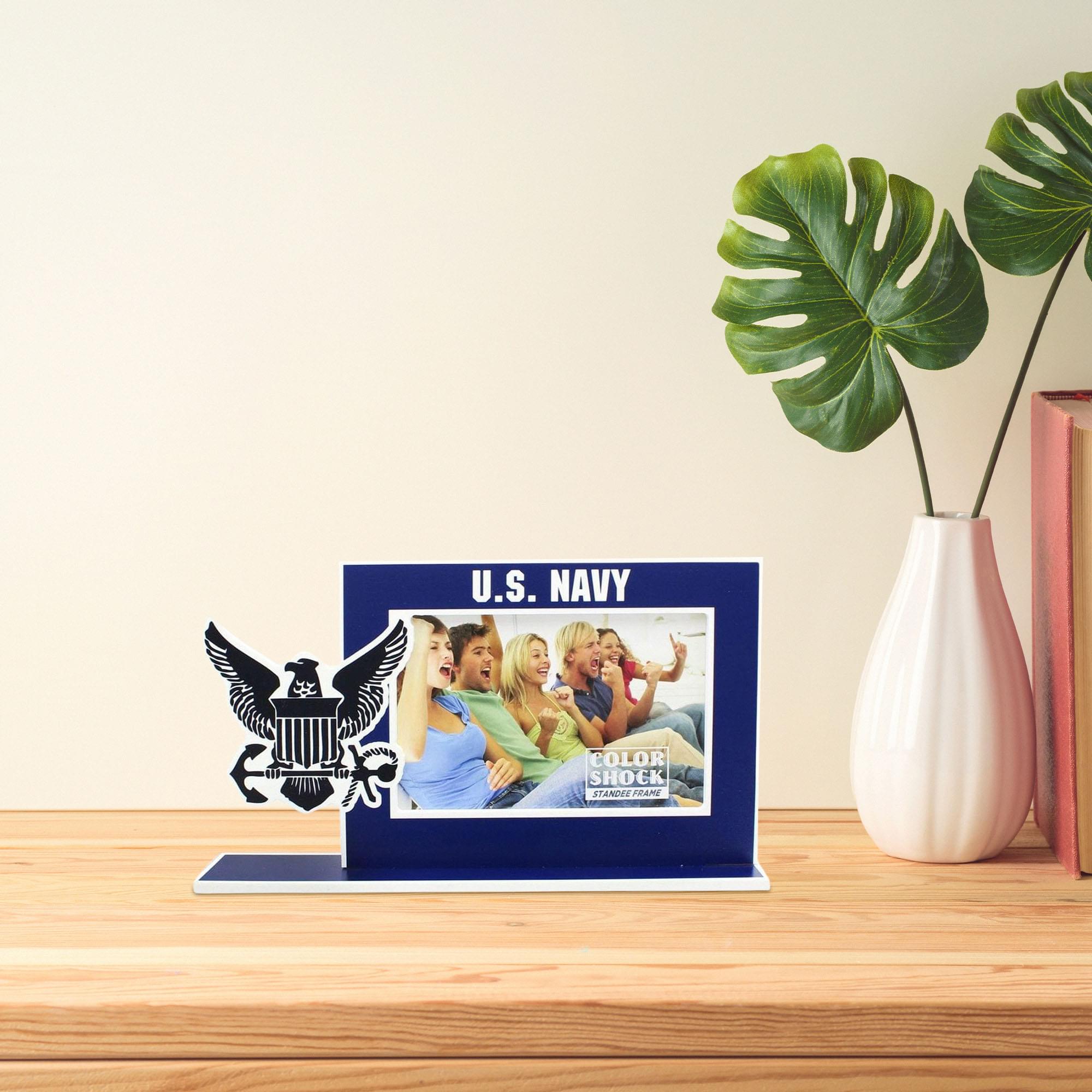 U.S. Navy Color Shock 4”X6” Standee Picture Frame