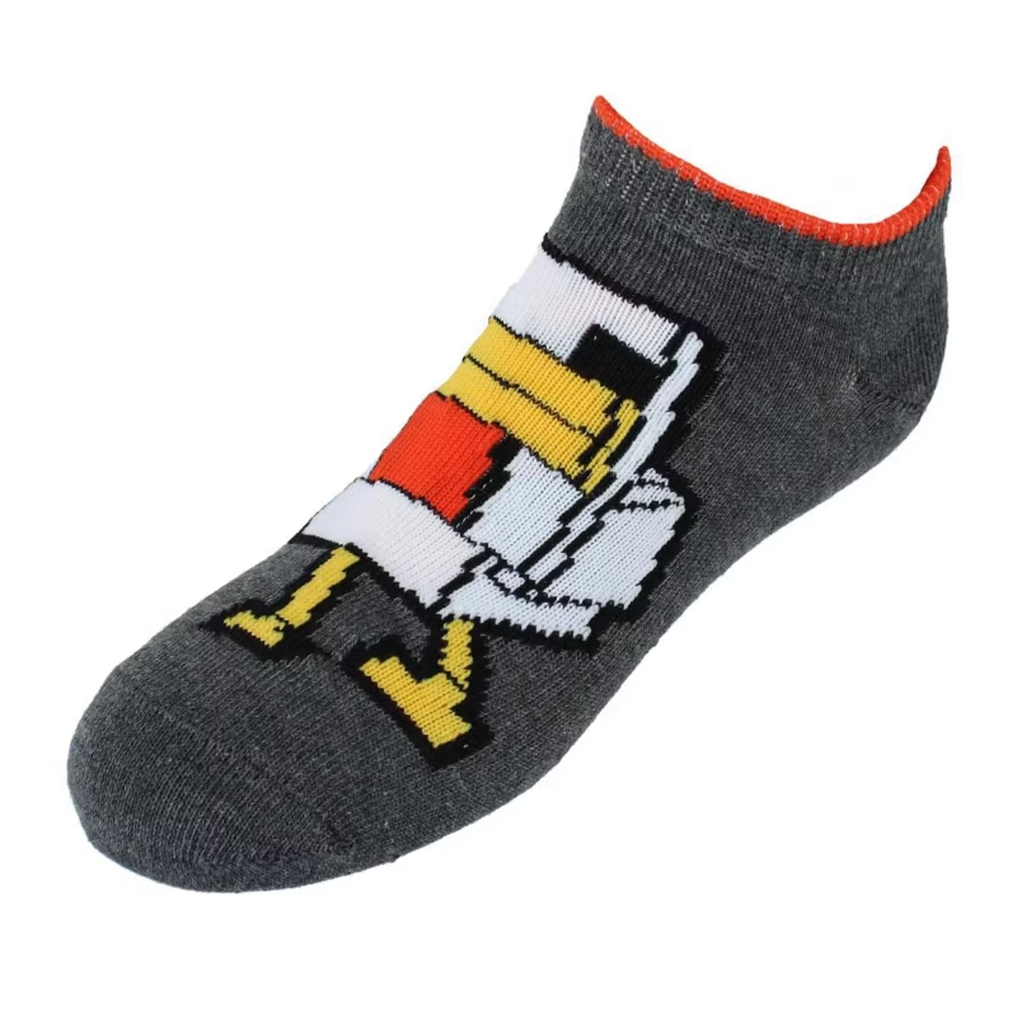 Minecraft No Show Socks 6-Pack | Size Large (3-9)