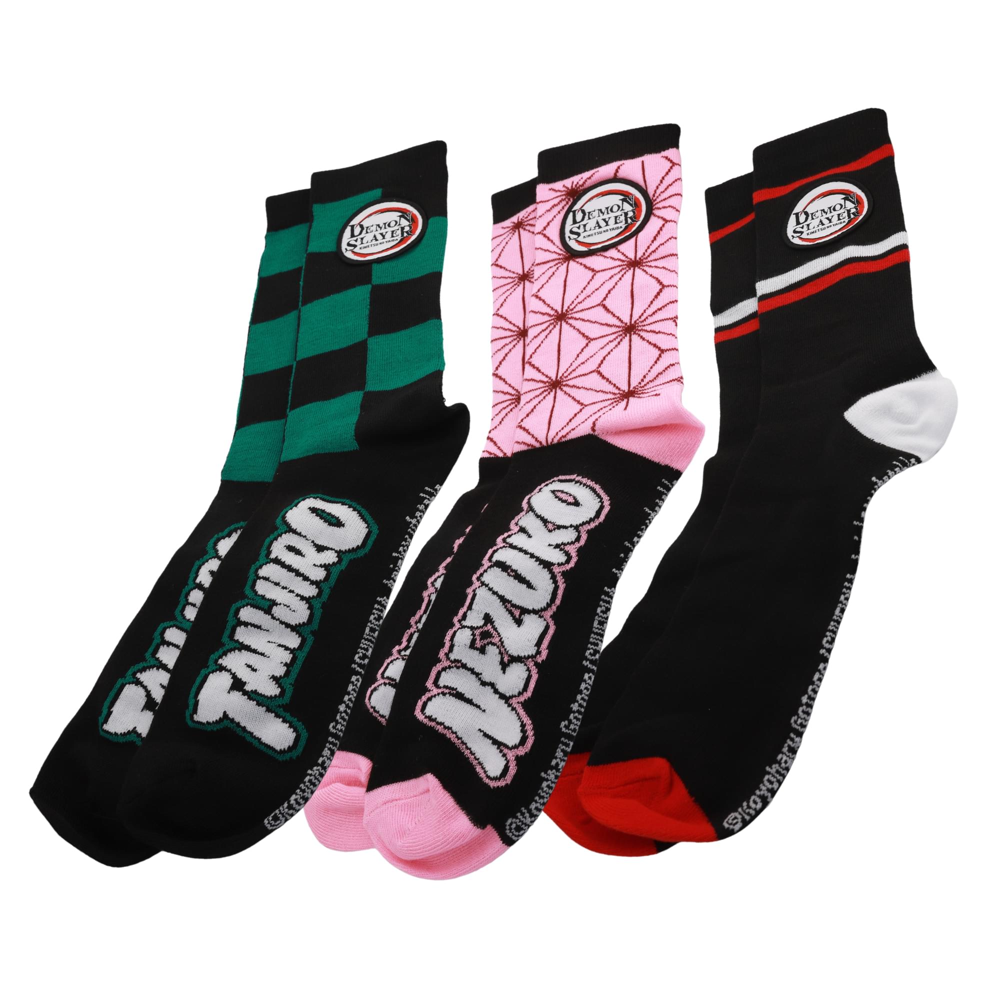 Demon Slayer Pint Glass and Sock Bundle