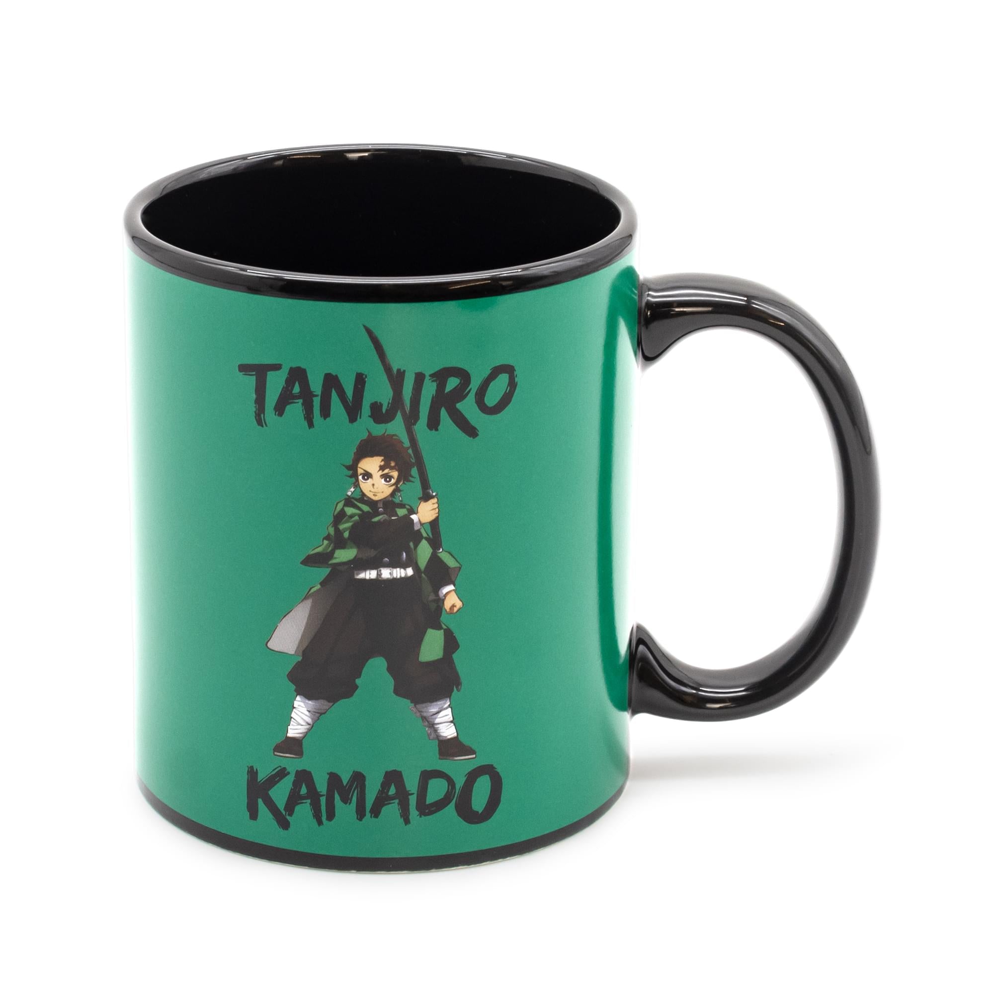Demon Slayer Tanjiro Mug, Socks, and Ornament Bundle