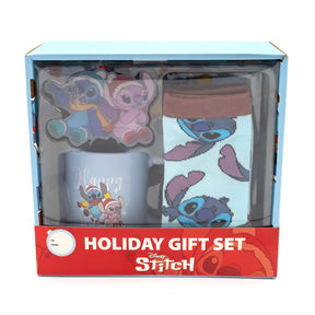 Disney Lilo & Stitch Mug, Socks, and Ornament Bundle