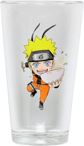 Naruto Pint Glass and Sock Bundle