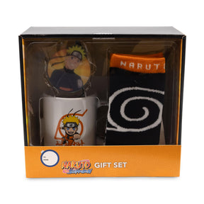 Naruto Shippuden Mug, Socks, and Ornament Bundle