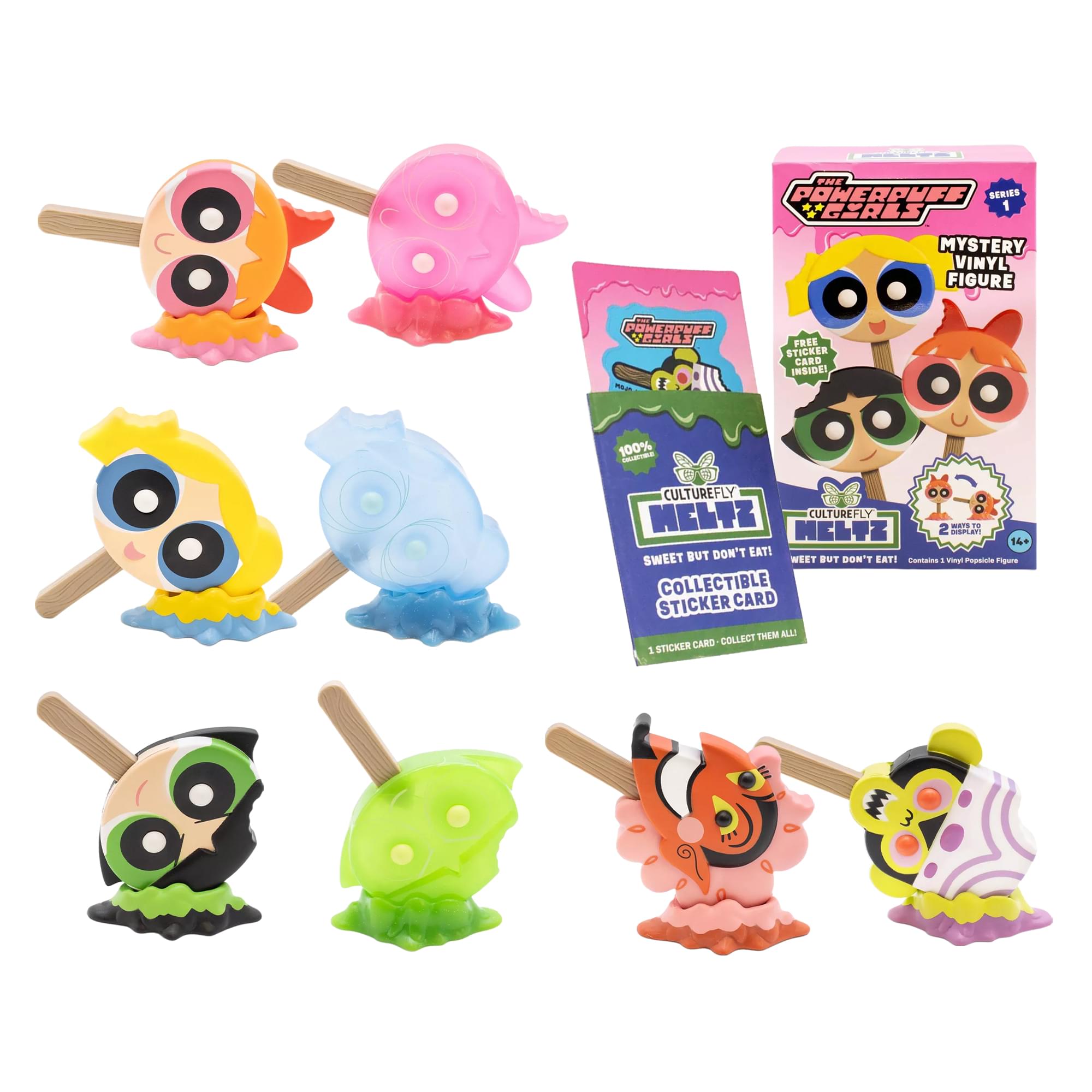 Powerpuff Girls CultureFly Meltz 5-Inch Mystery Vinyl Figure | One Random