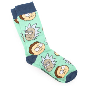 Rick and Morty Pint Glass and Sock Bundle