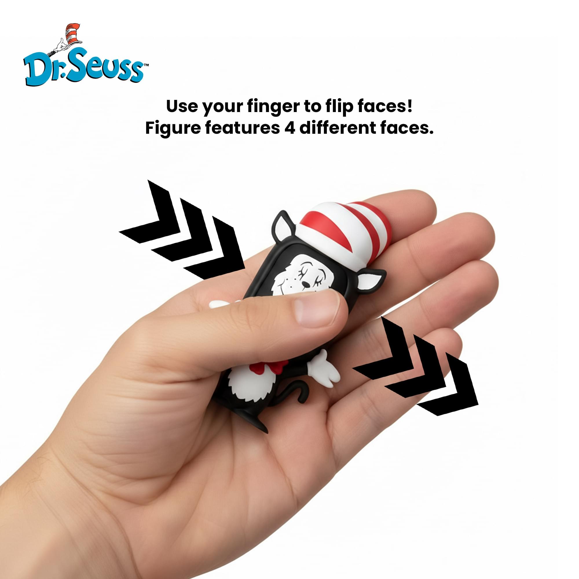 Dr. Seuss Flip'Em Fidget Figure | The Cat In The Hat