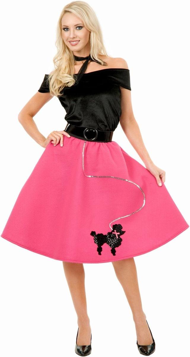 50's Poodle Skirt Costume Adult