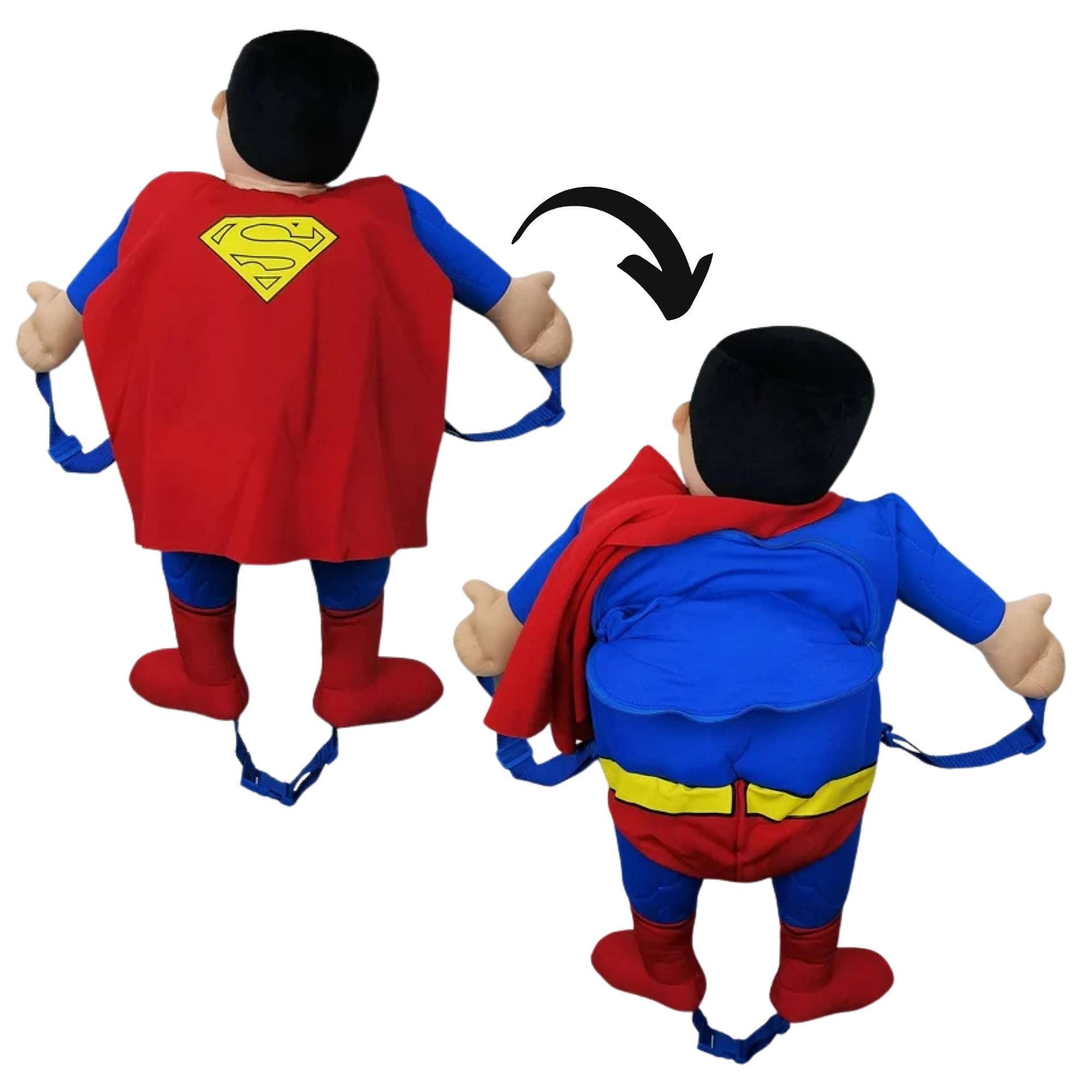 Comic Images DC Comics Superman Plush Backpack